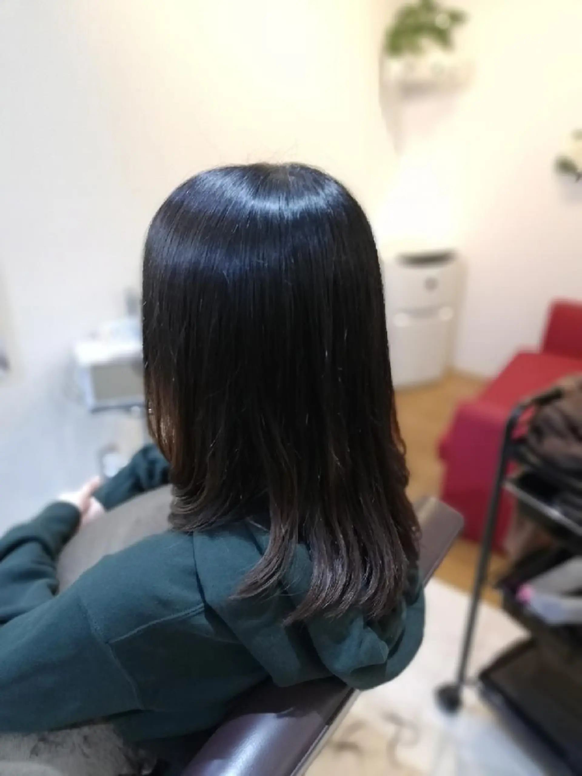 セミロング カット 北林 弘展のヘアスタイル