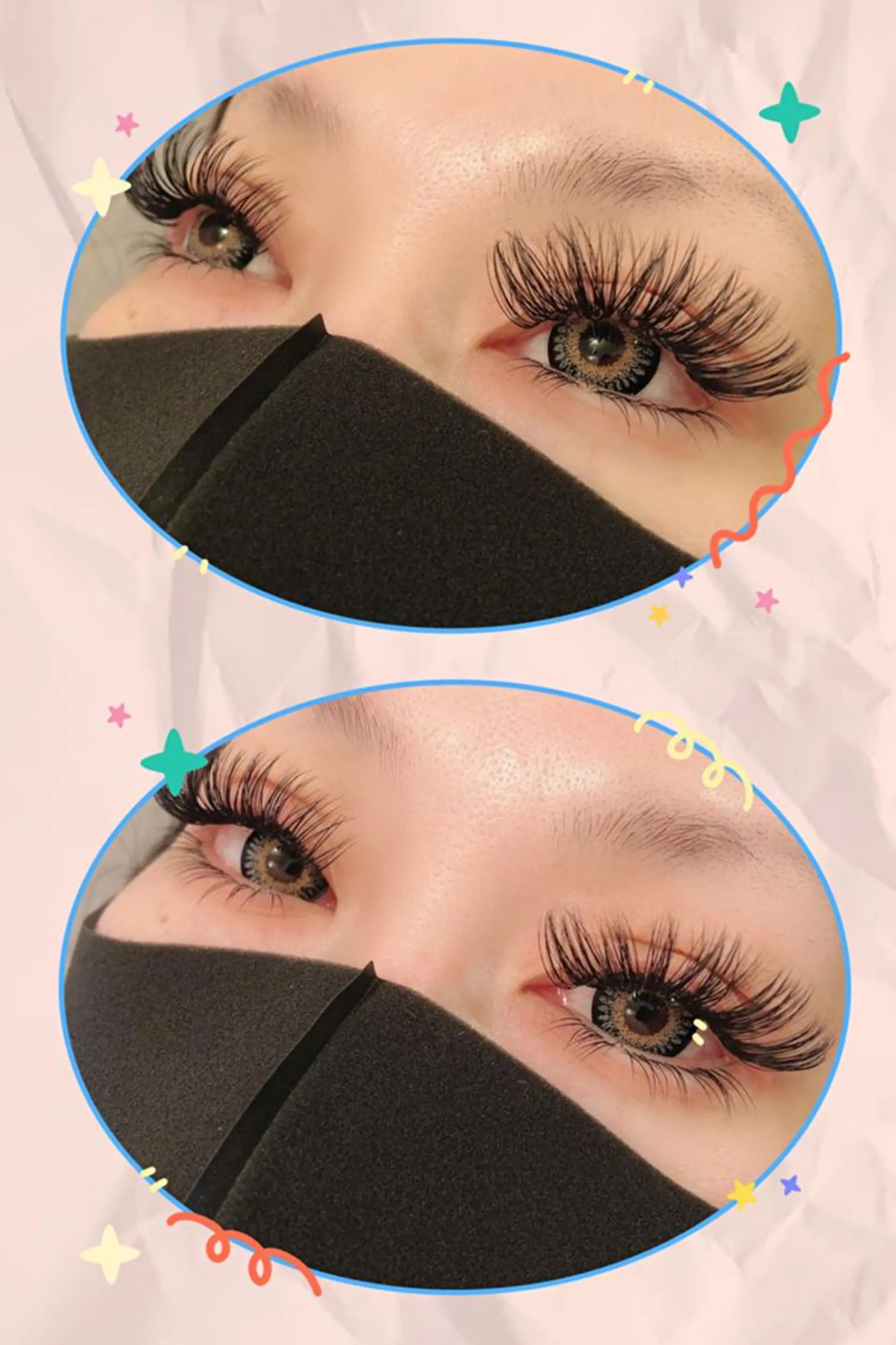 マツエク・マツパ バインドロック Dカール マツエク Ali Beauty Salon 新小岩のマツエク・マツパデザイン