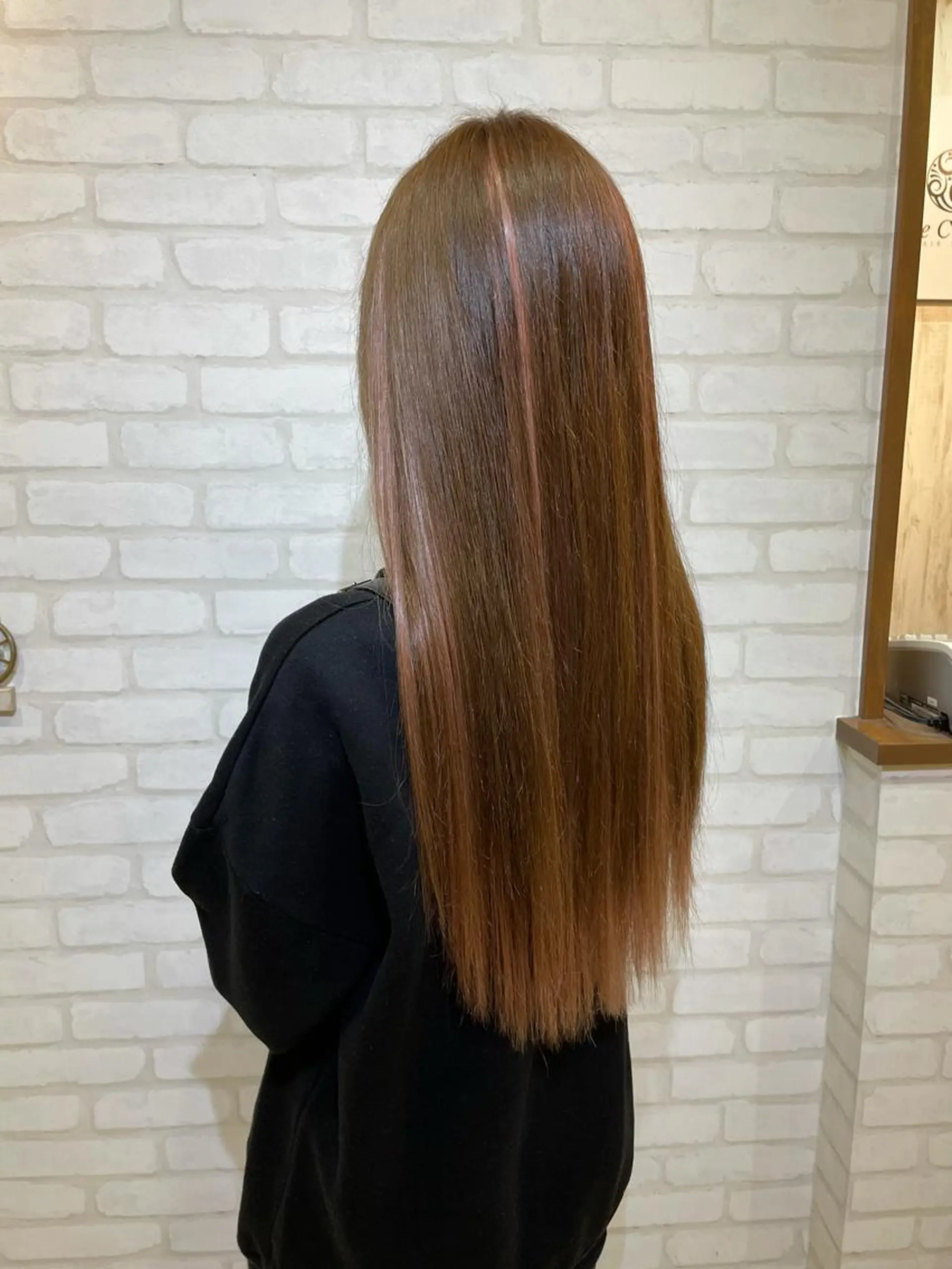 ロング カラー バレイヤージュ ブリーチ ケアブリーチ ダブルカラー イヤリングカラー 💎メンズカット/ 透明感　吉田拓海💎のヘアスタイル