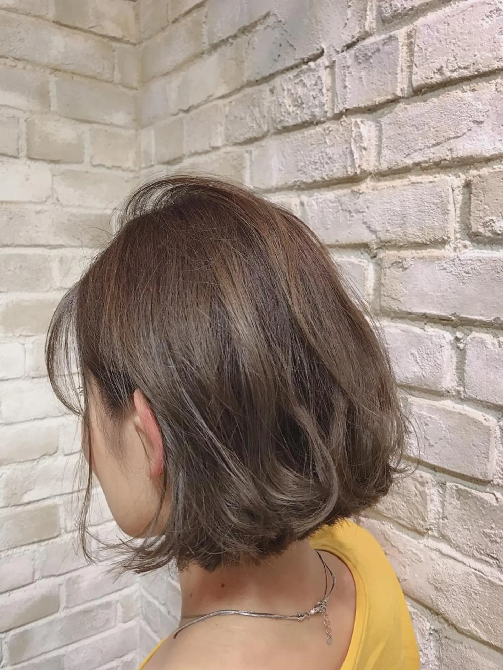 ミディアム カット ヘアカラー トリートメント AMNESIA たまプラーザ所属・Topstylist 大図 遥輝のヘアスタイル