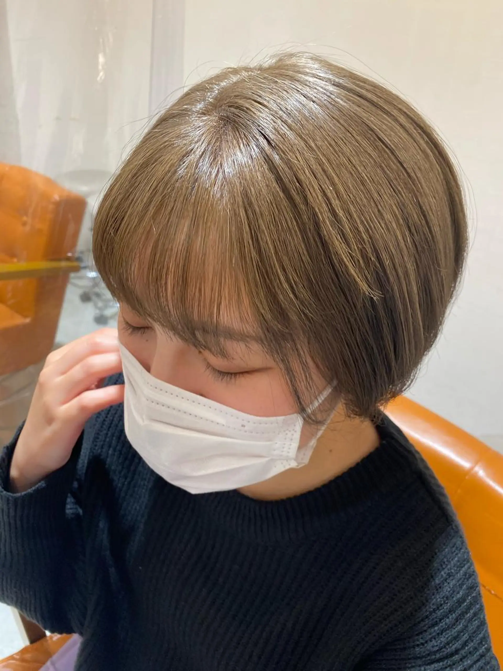 ショート カラー ベージュカラー ブリーチ 浦和美容室 スタイリスト🌼ゆきのヘアスタイル