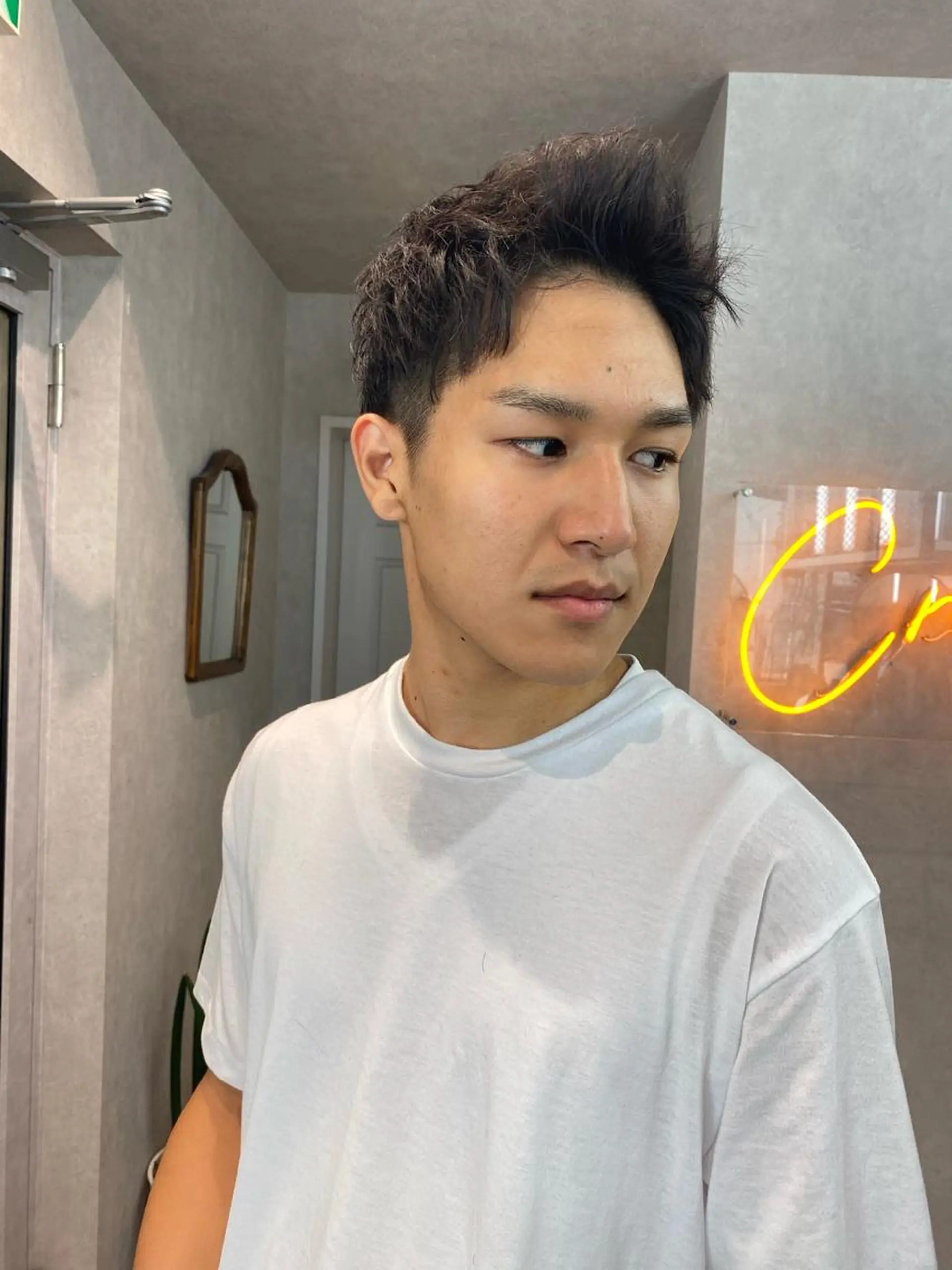 ショート ヘアアレンジ メンズ XENA表参道 MIKUのヘアスタイル