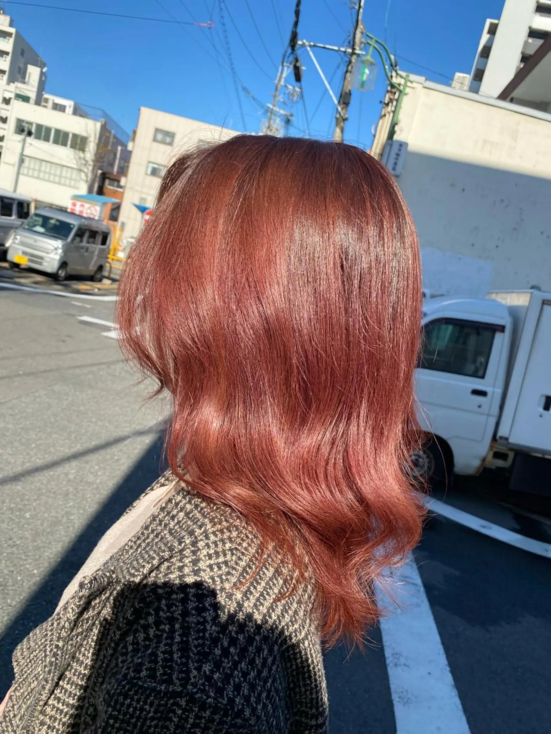 セミロング GO TODAY  SHAiRE SALON 名古屋店所属・艶カラー/髪質改善/ 西　大喜(ひろき)のヘアスタイル