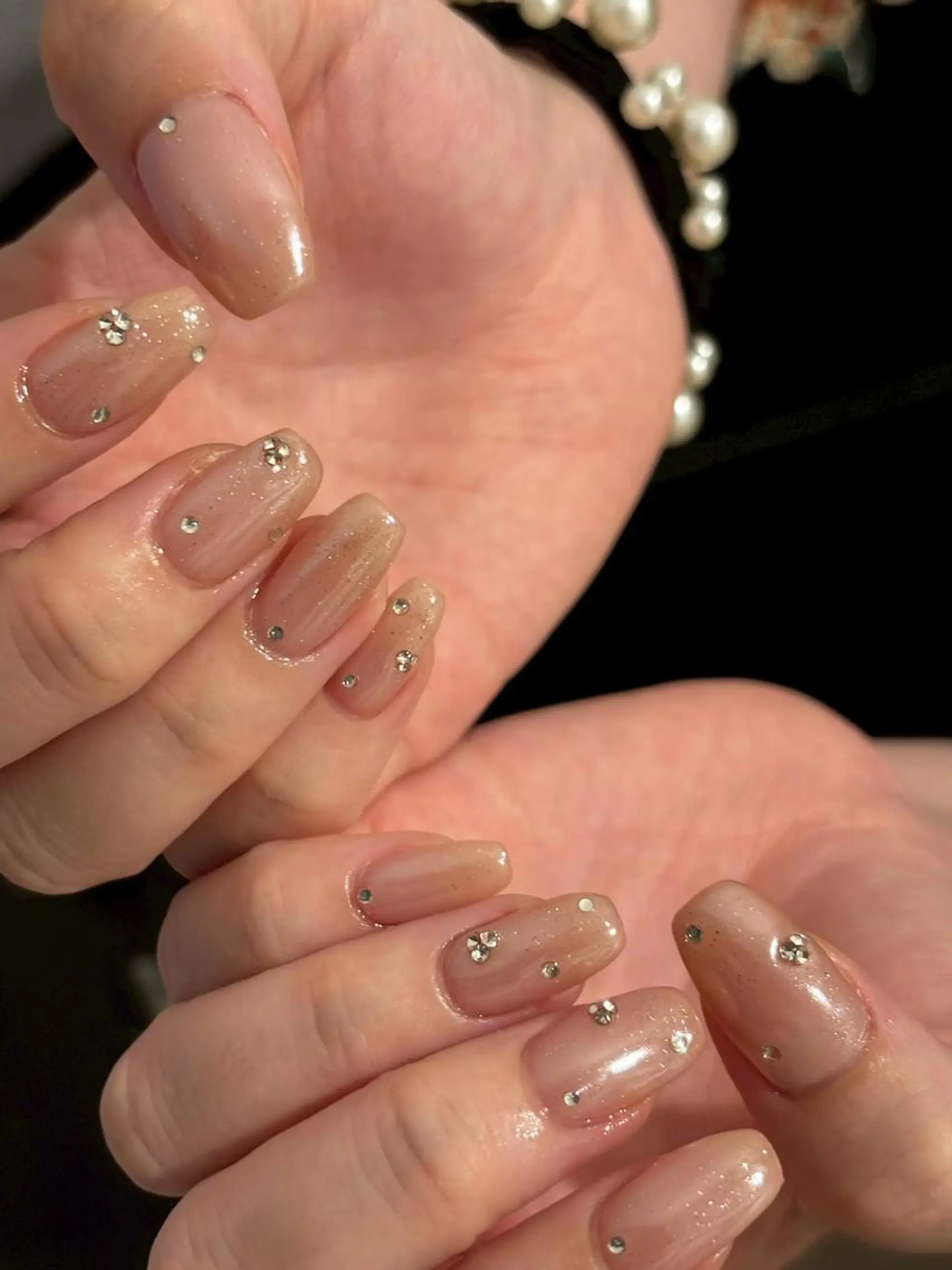 ネイル アートネイル フラッシュネイル フレンチネイル マグネットネイル Allma Nailのネイルデザイン