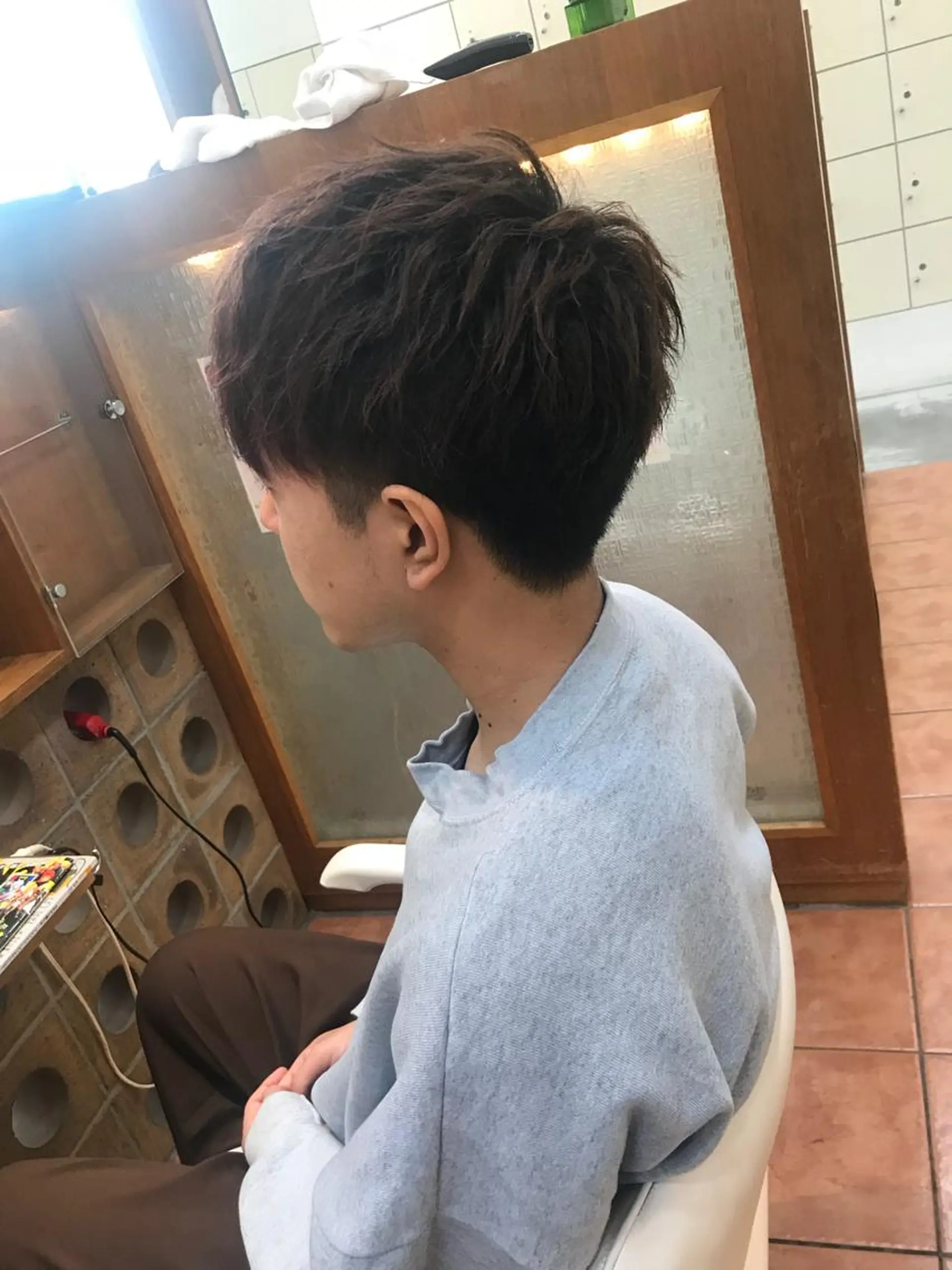 ミディアム 🫧‪縮毛矯正 かとうよしき🫧のヘアスタイル