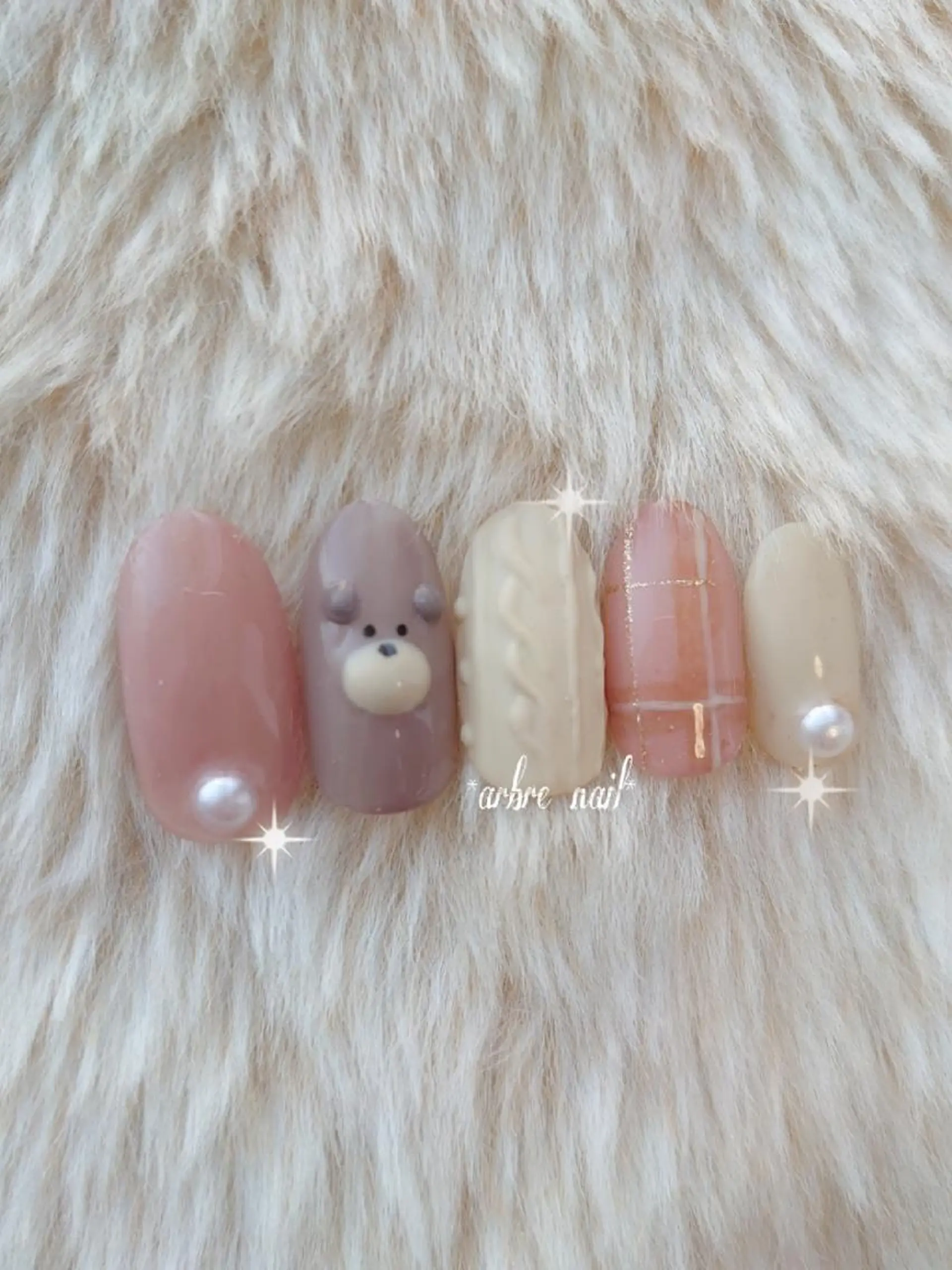 ネイル *arbre nail*.アーブルネイル所属・✯.。 arbre nail 。✯.のネイルデザイン