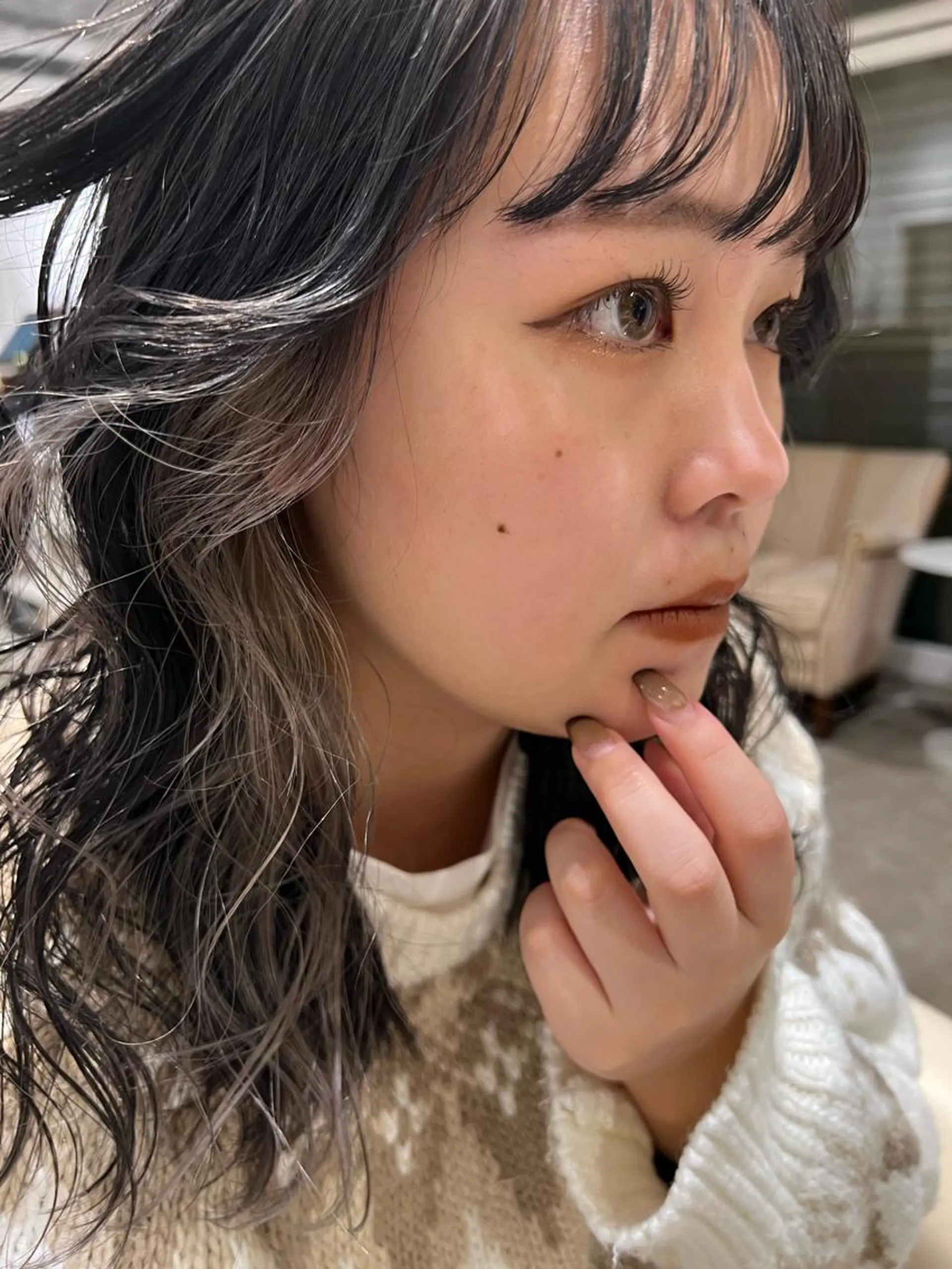 ミディアム Kakui Yuikaのヘアスタイル