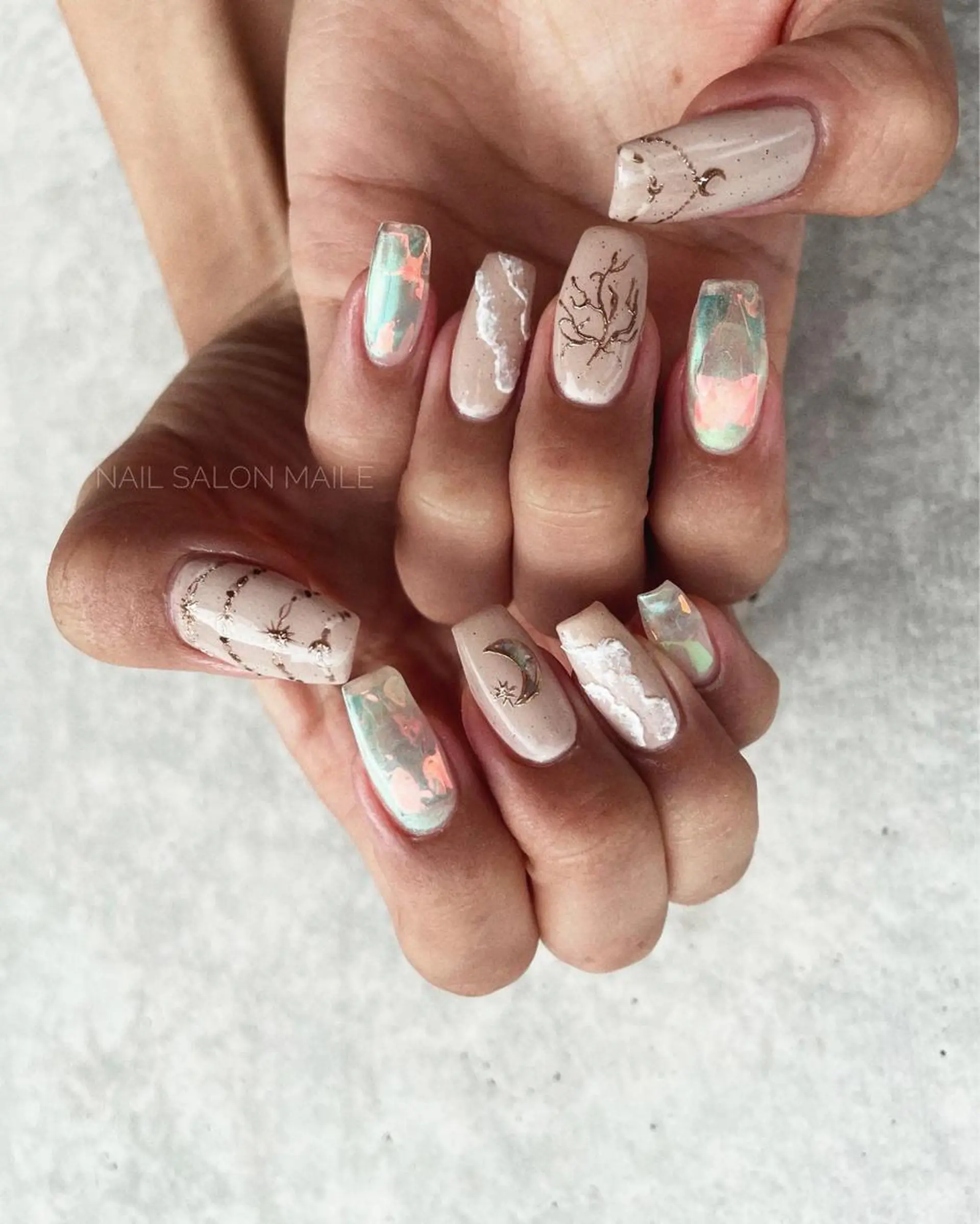 ネイル nailsalonmaile所属・nail salon maile☽のネイルデザイン