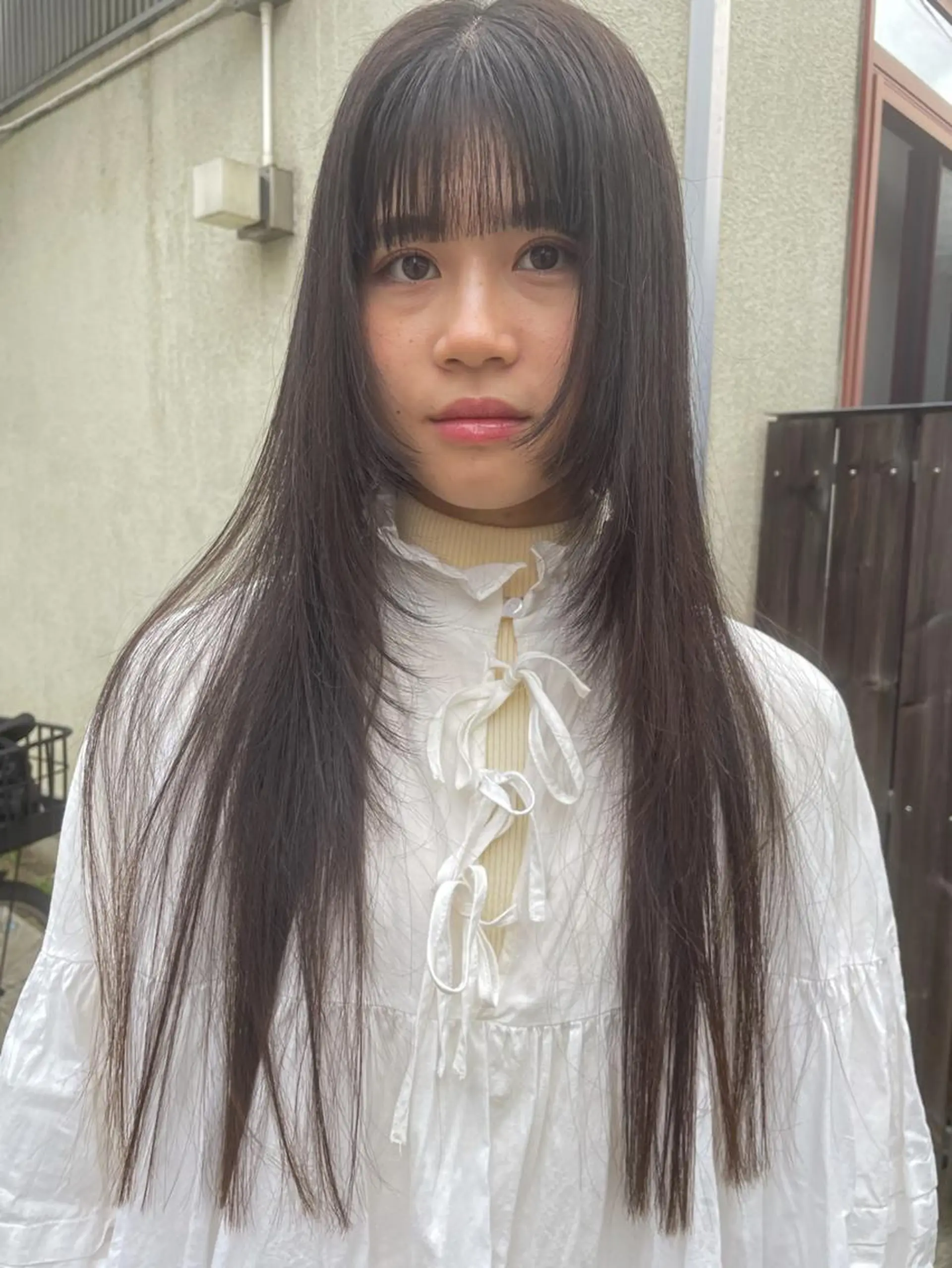 ミディアム カラー パーマ ショートボブ ミディアムパーマ アディクシーカラー ブリーチ ケアブリーチ カット ヘアカラー トリートメント CEINE【セーヌ】 三軒茶屋のヘアスタイル