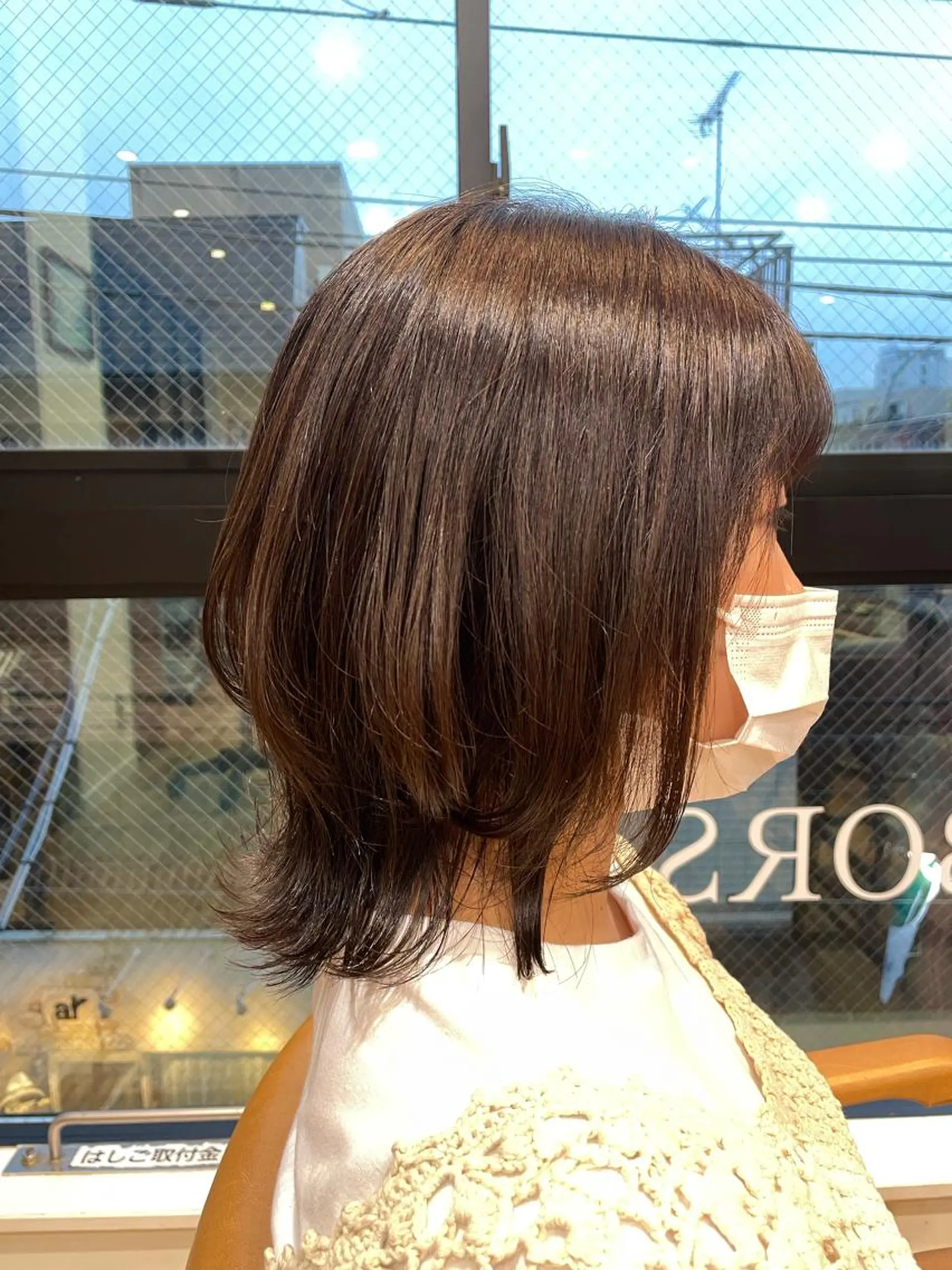 ミディアム 山本　恵 (やまもと  けい)のヘアスタイル