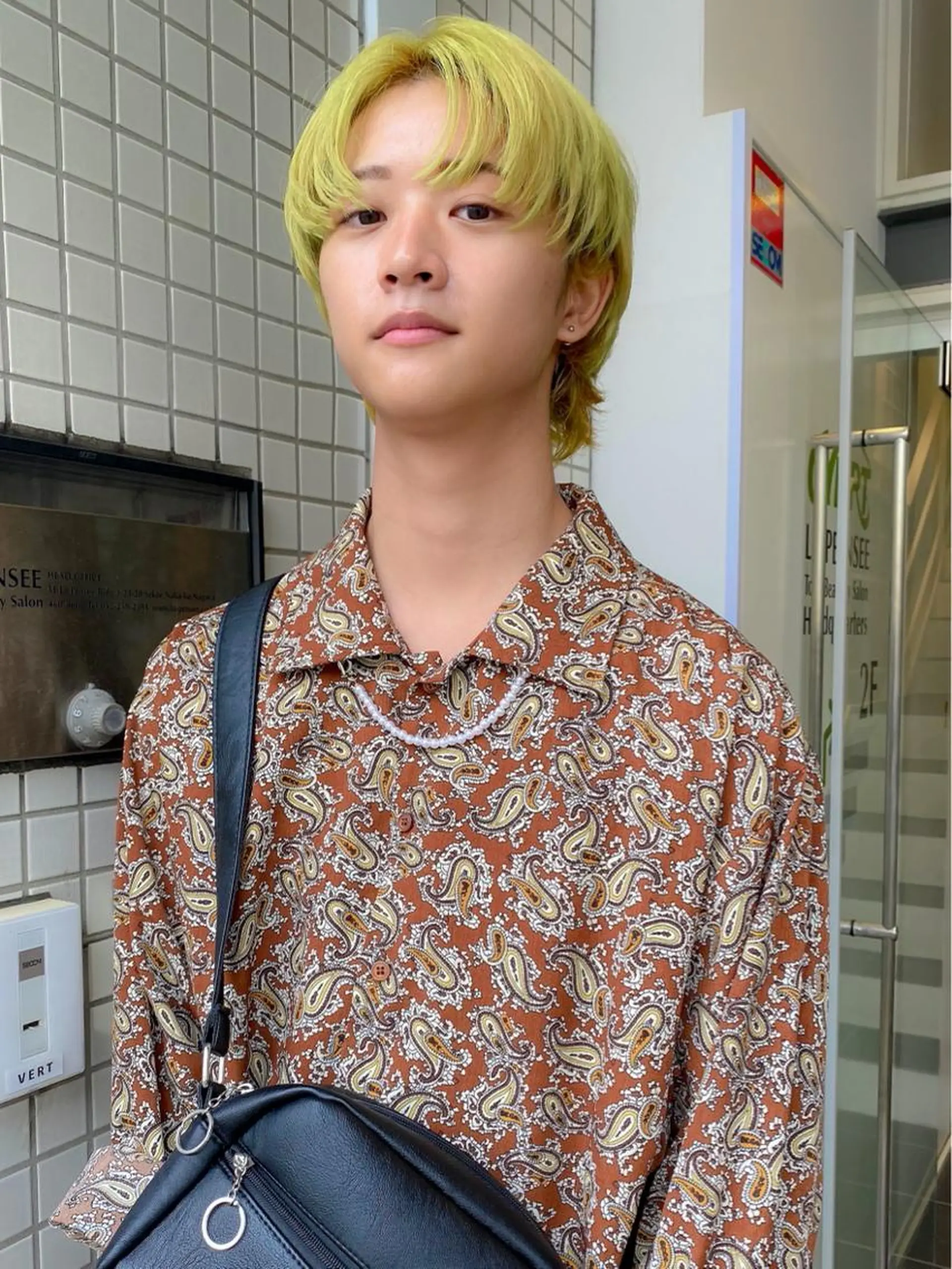 カラー メンズ カット ヘアカラー 栄/矢場町 三井太朗のヘアスタイル