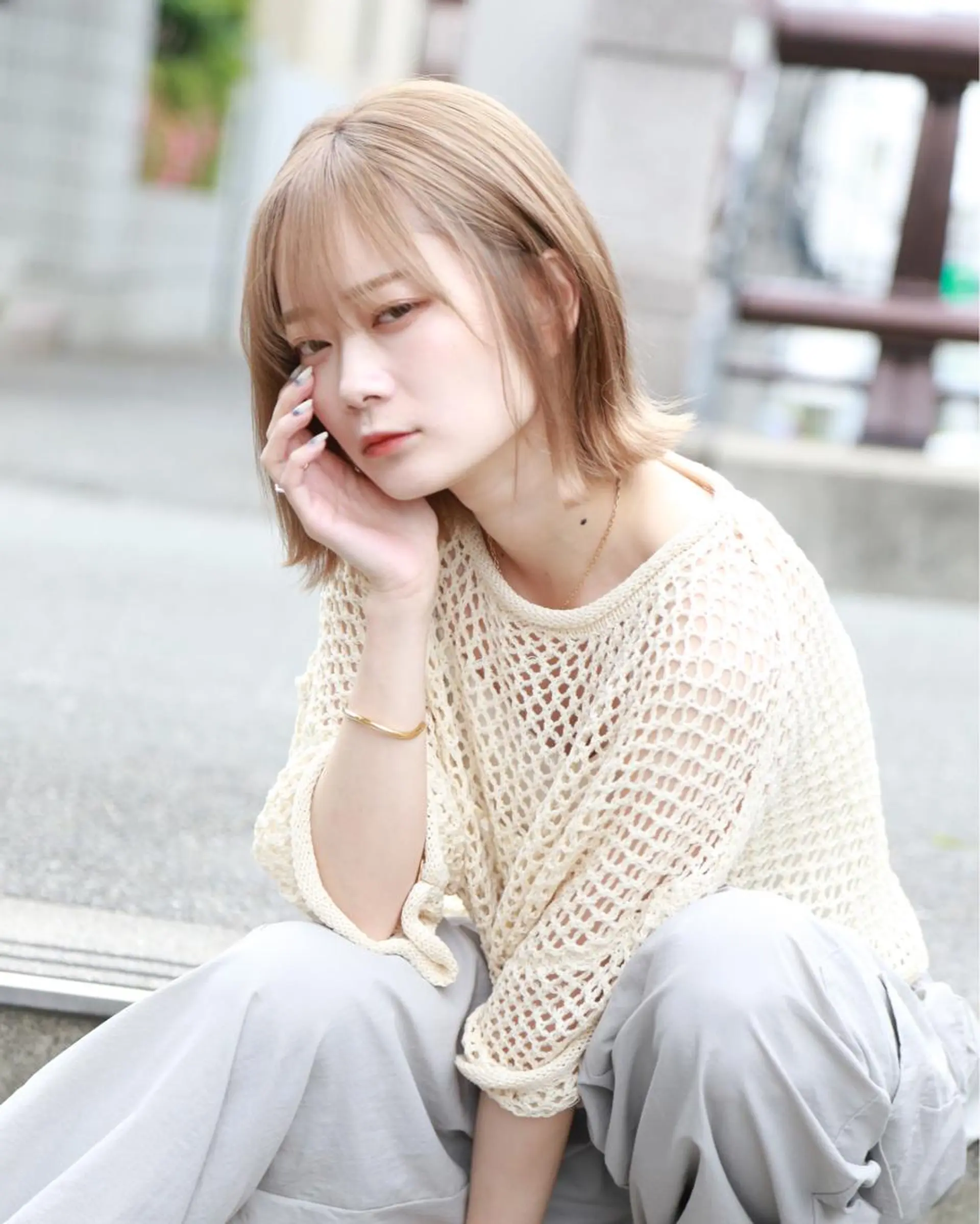 ショート カット ヘアカラー 佐野 太河のヘアスタイル