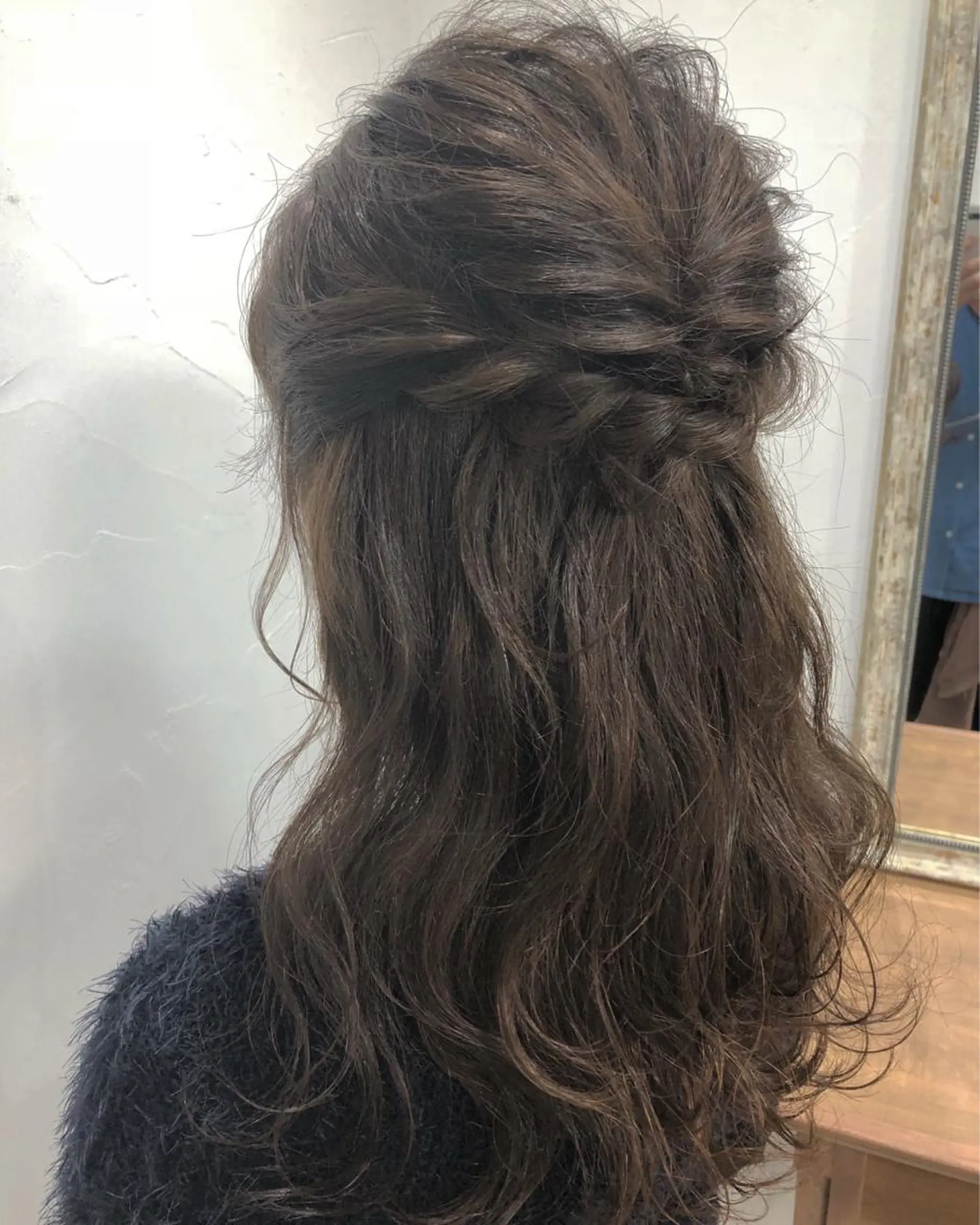 ミディアム カラー ヘアアレンジ 遠藤 拓馬のヘアスタイル