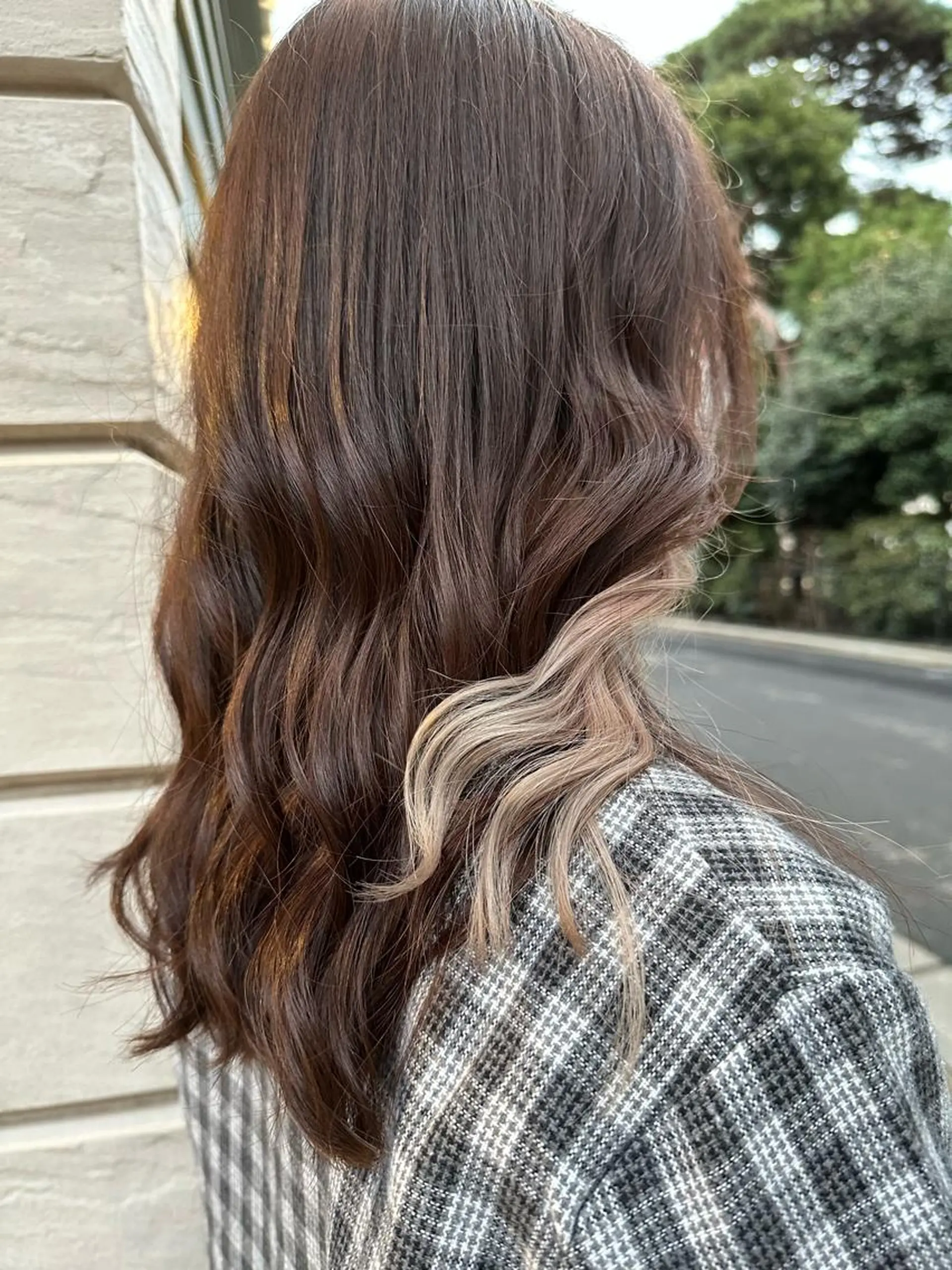 ミディアム カラー 🪼高評価🪼 💎柴崎の藤咲💎のヘアスタイル