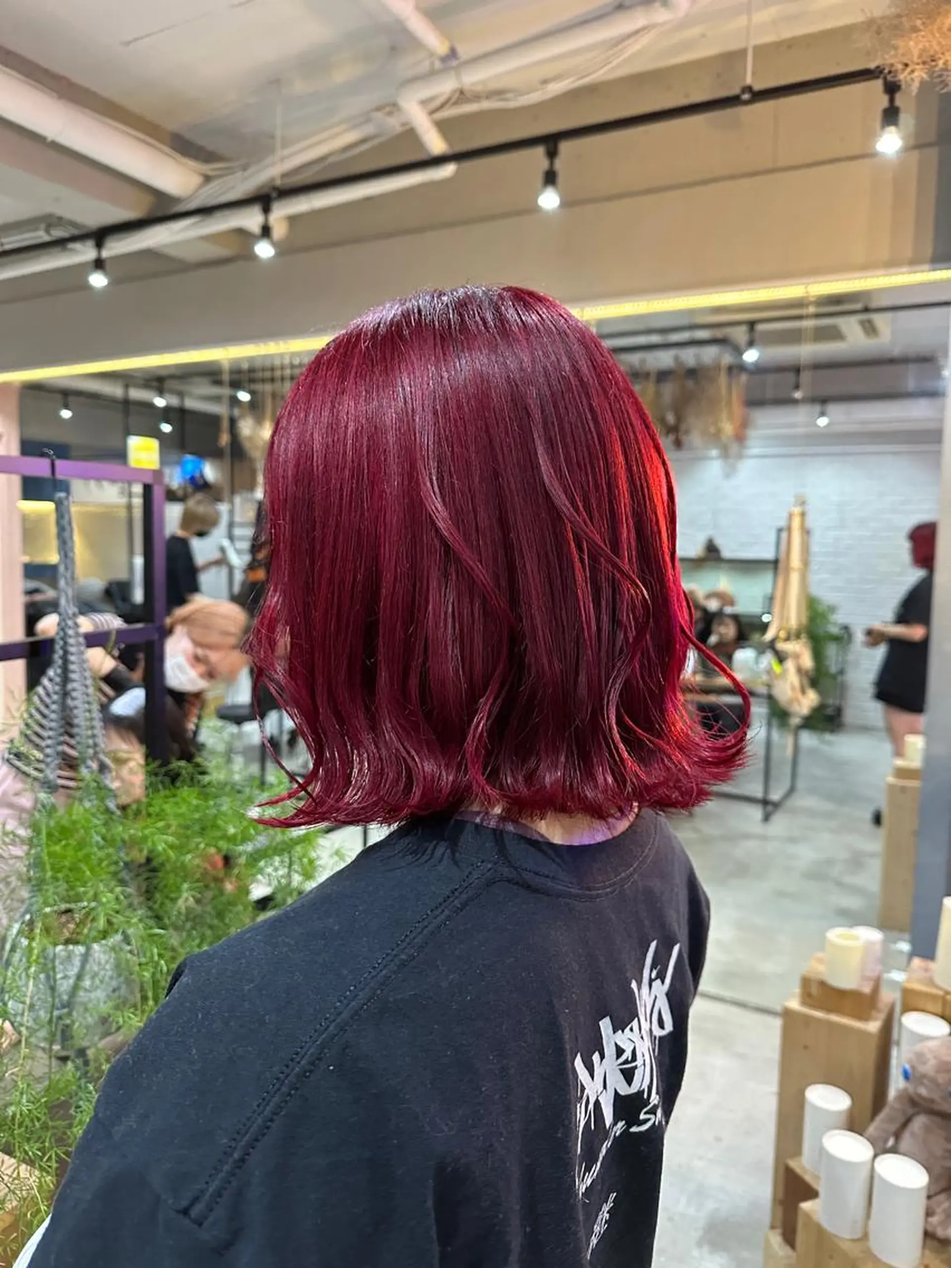 カラー 十倉 朱莉のヘアスタイル