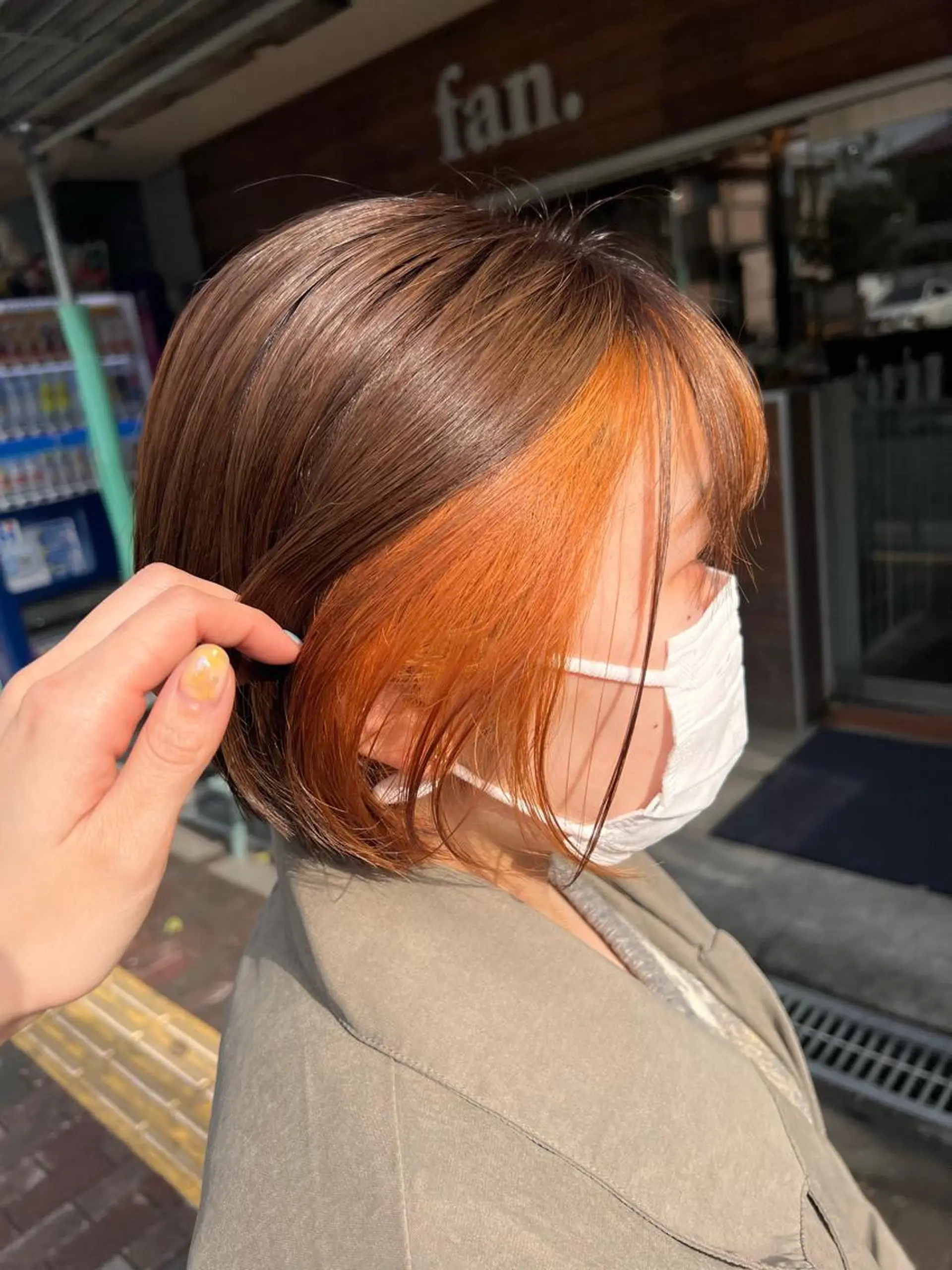 ショート ヘアカラー トリートメント Fan.ray副店長 🌈 響希のヘアスタイル