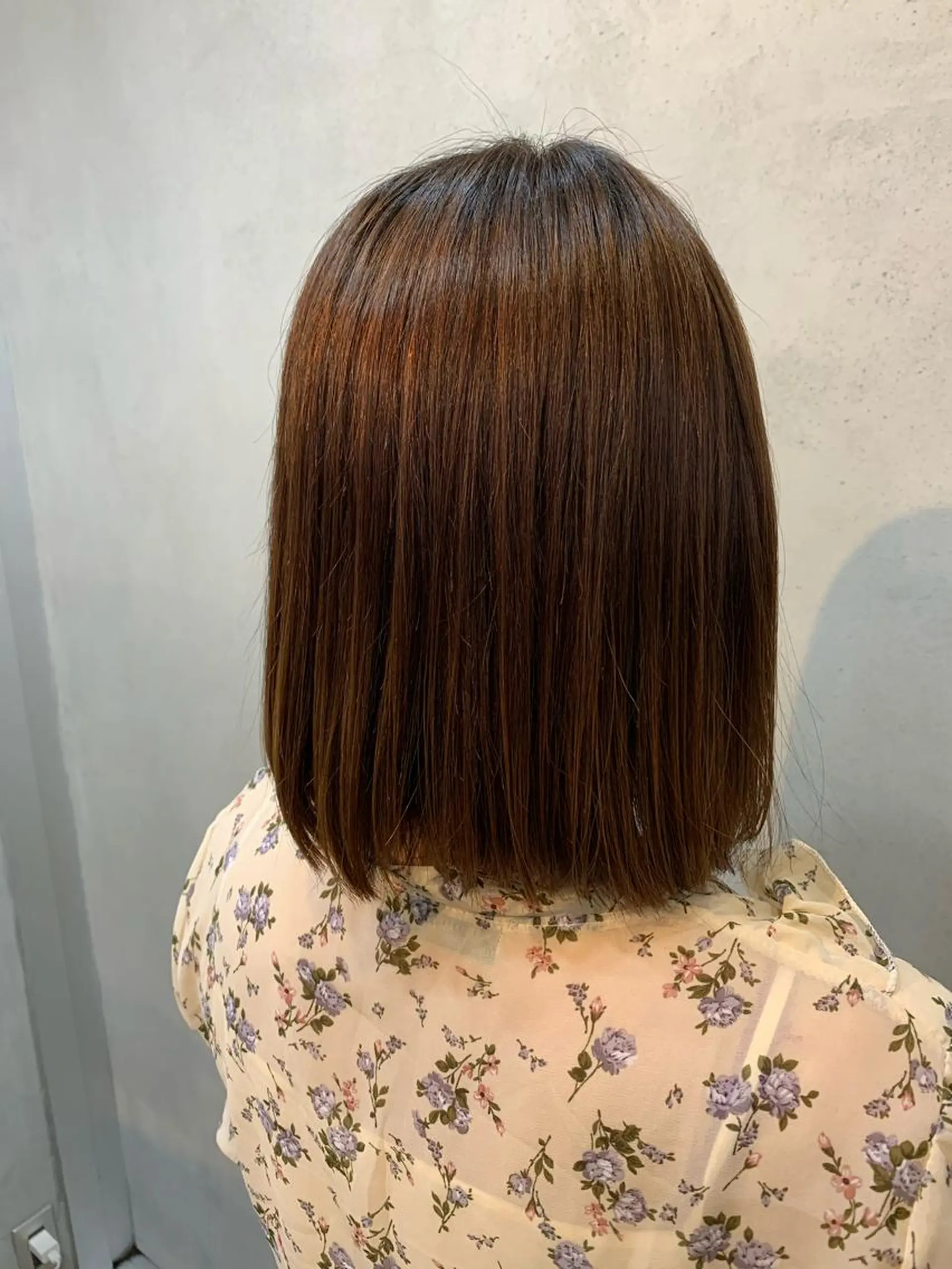 ミディアム カラー パーマ ヘアアレンジ ストレートパーマ 宗近 拓磨のヘアスタイル