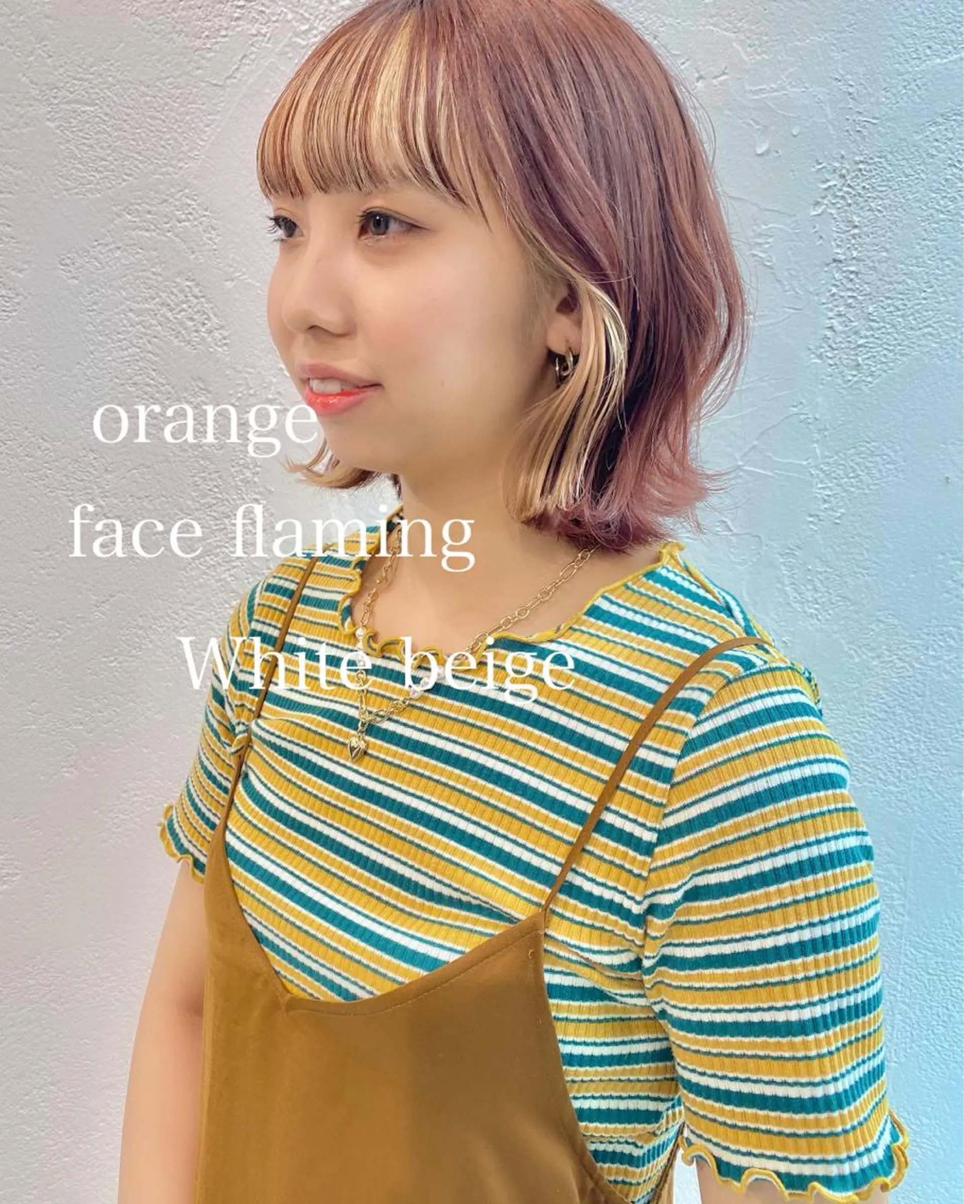 ミディアム カラー インナーカラー インナーカラー/レイ ヤーカット♡/マキシのヘアスタイル