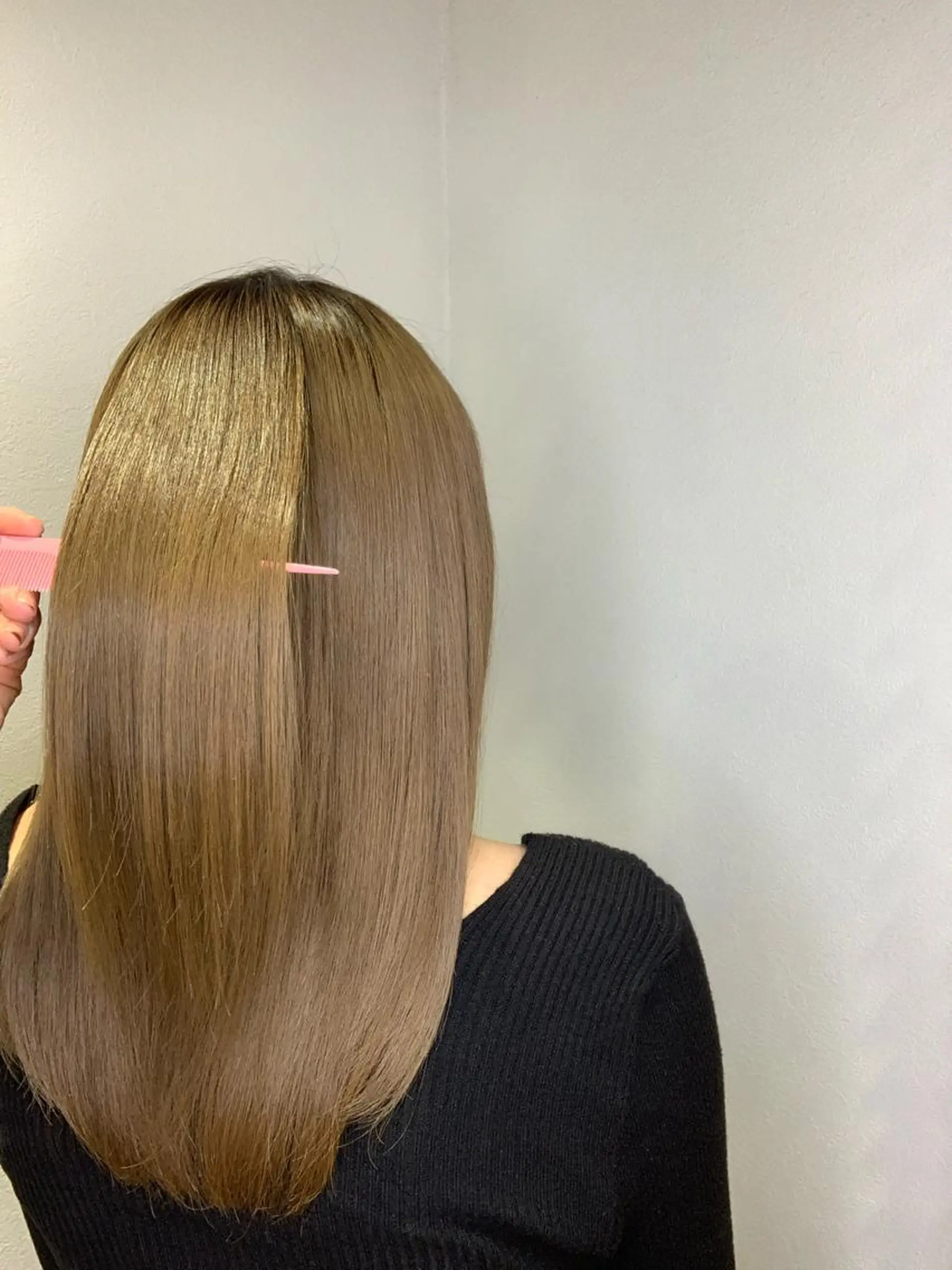 セミロング カラー ヘアアレンジ 髪質改善/縮毛/新宿 🫧SUZUKA🫧のヘアスタイル