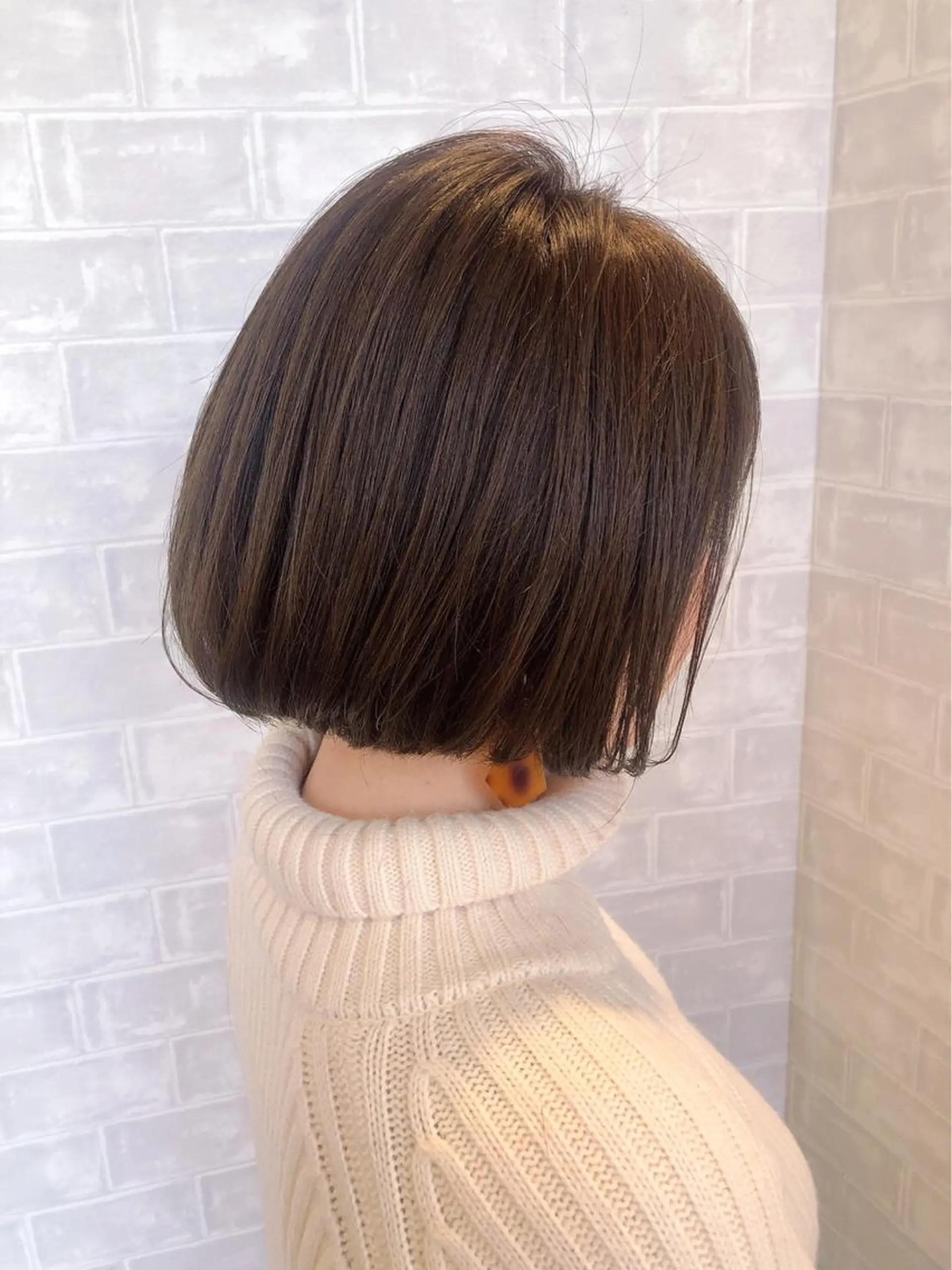 ショート カラー 似合わせカット 久保田 茜のヘアスタイル