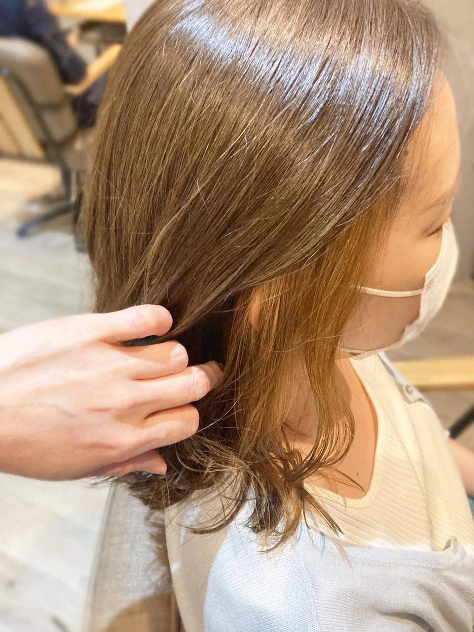 カラー インナーカラー ヘアカラー O maikoのヘアスタイル