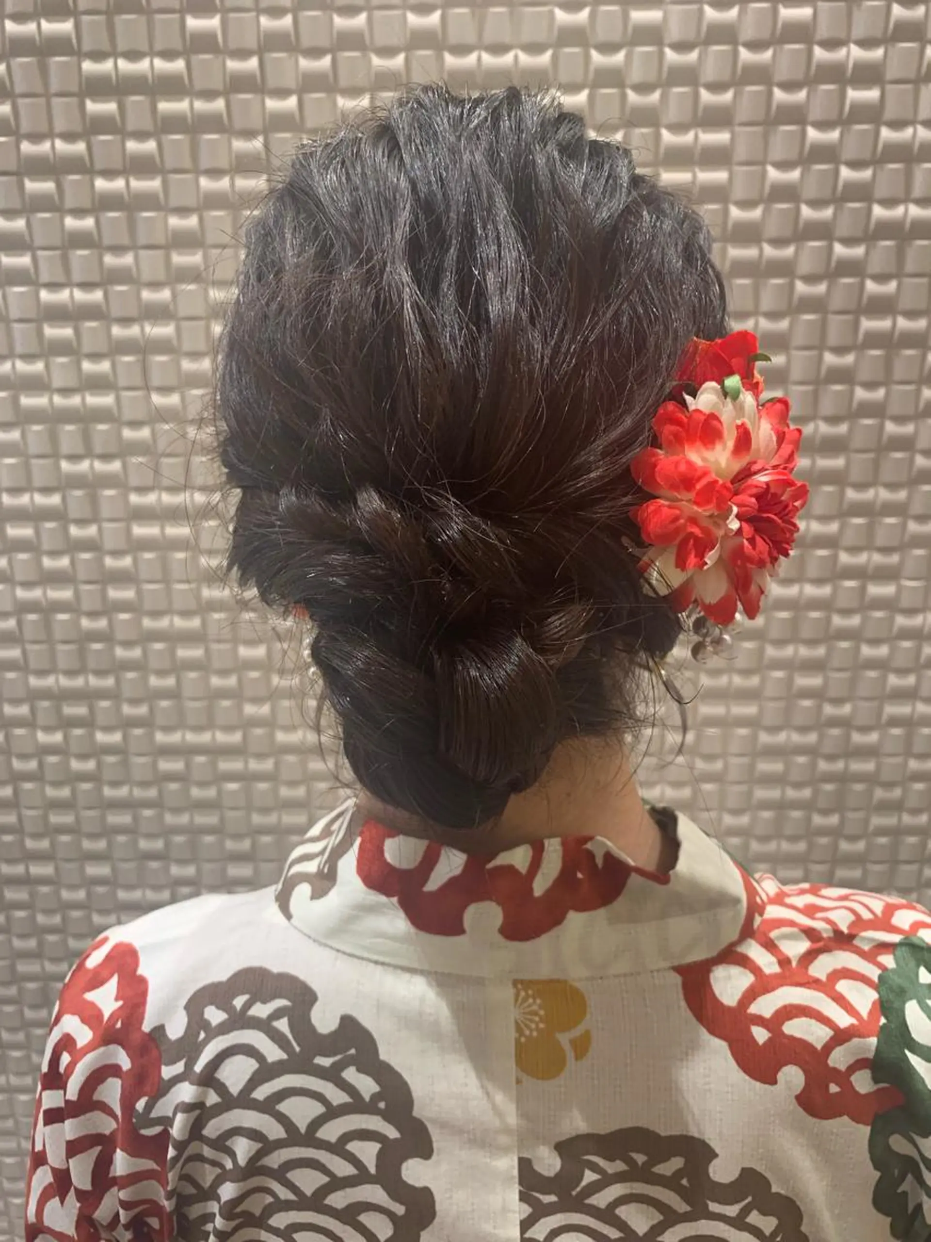 ヘアアレンジ シャドールーツ美容師 篠原康太のヘアスタイル