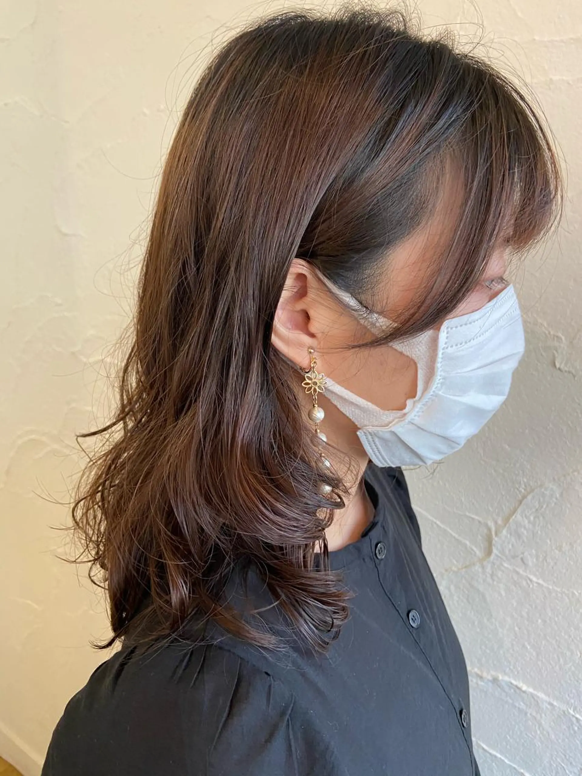 ミディアム パーマ ミディアムパーマ デジタルパーマ Hair Musee   柱店所属・topstylist 吉住 早織のヘアスタイル