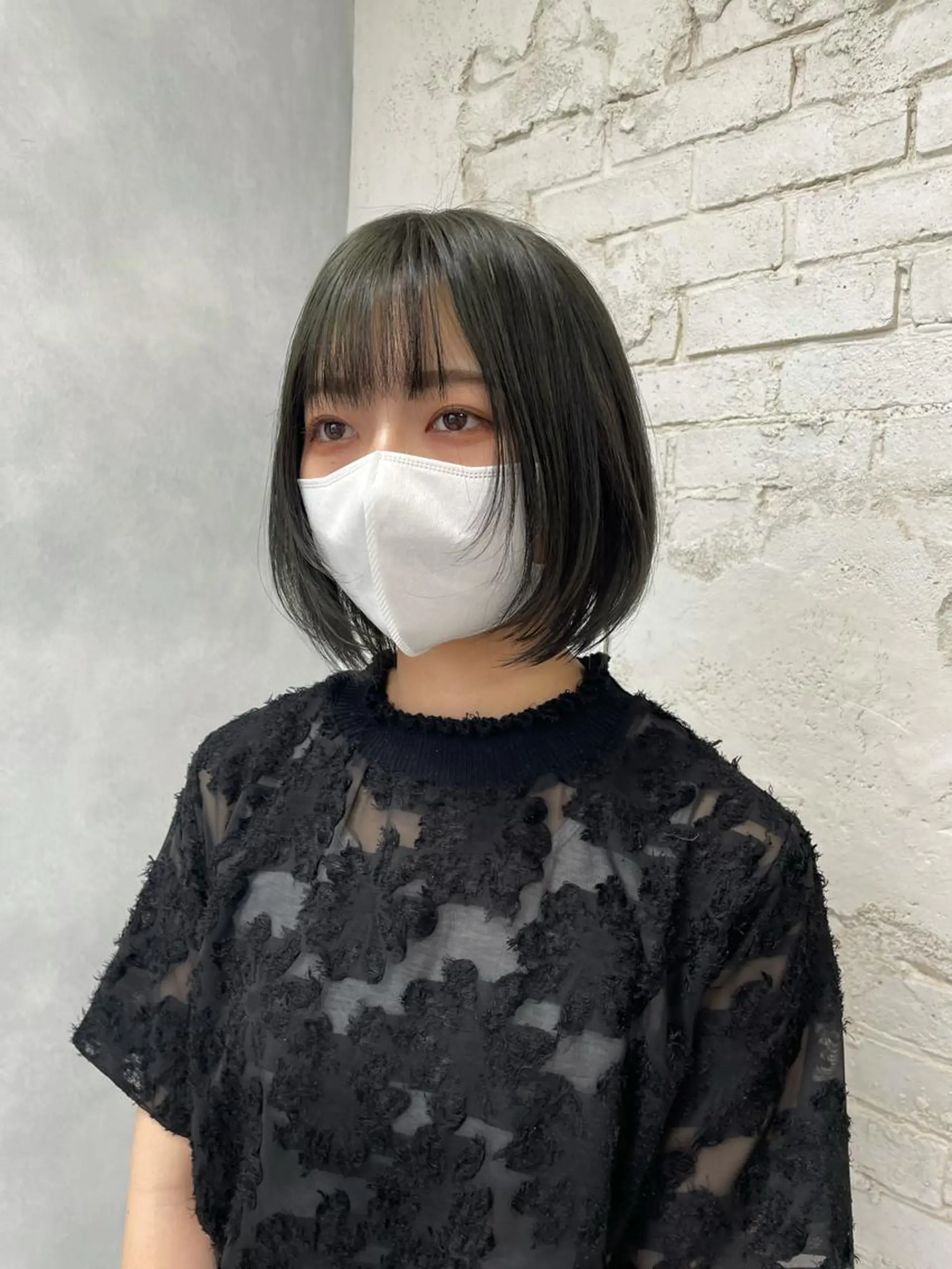 ショート カラー ブリーチ ケアブリーチ ヘアカラー 大阪韓国ヘア 🦋RINKAのヘアスタイル