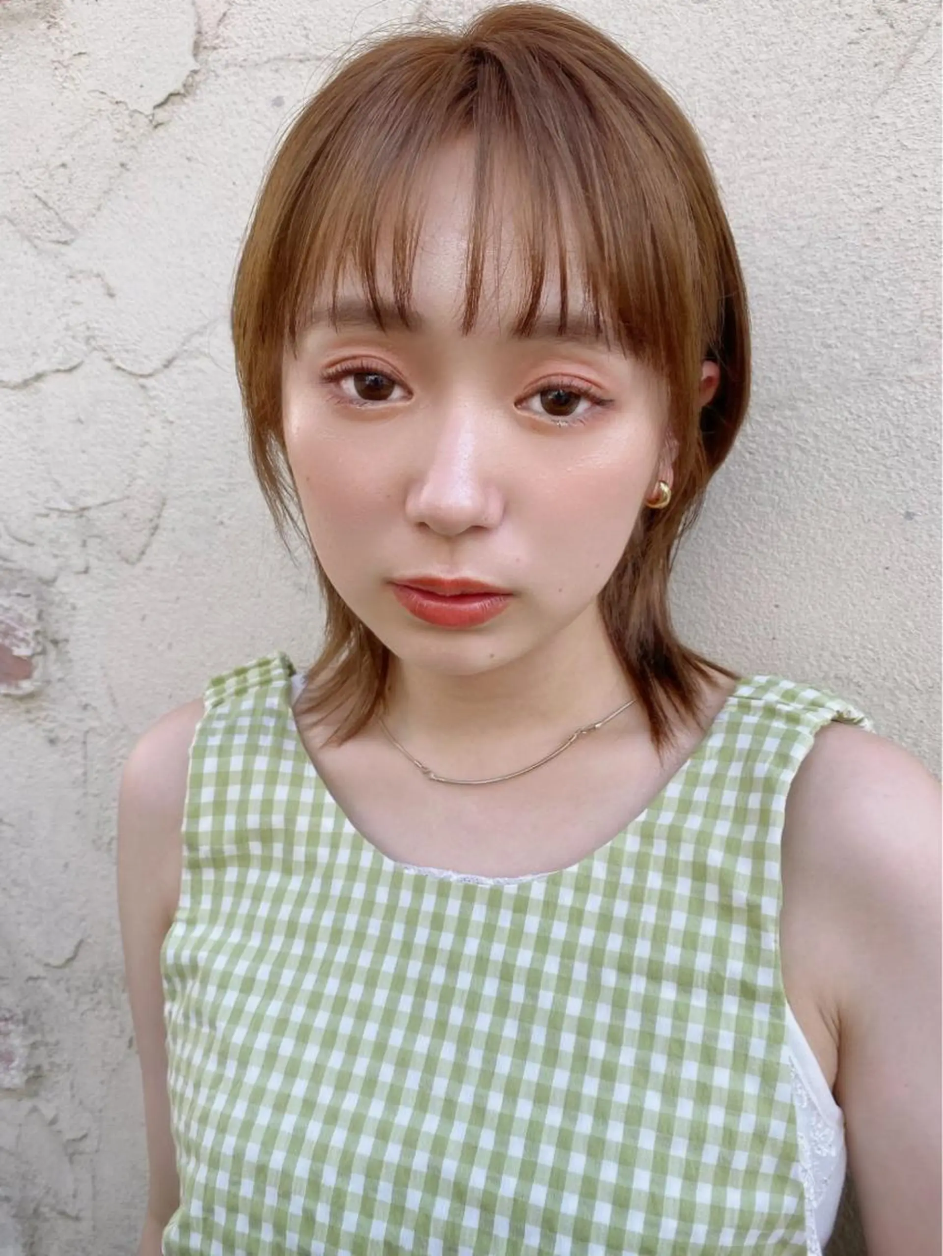 ミディアム カラー 🪭risa 暖色/レイヤー🪭のヘアスタイル