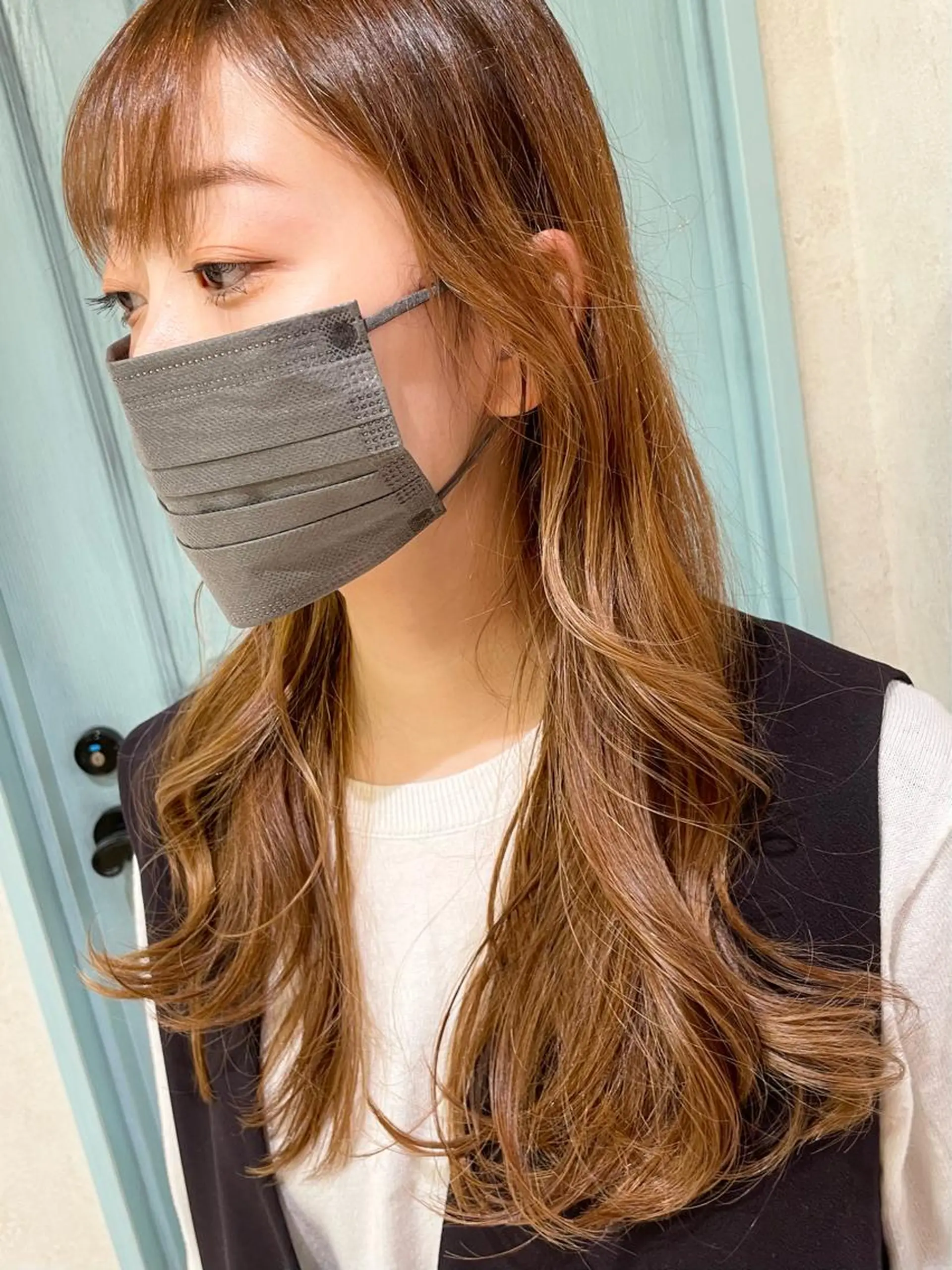 ロング カラー ✨酸性ストレート✨ 南川だいさくのヘアスタイル