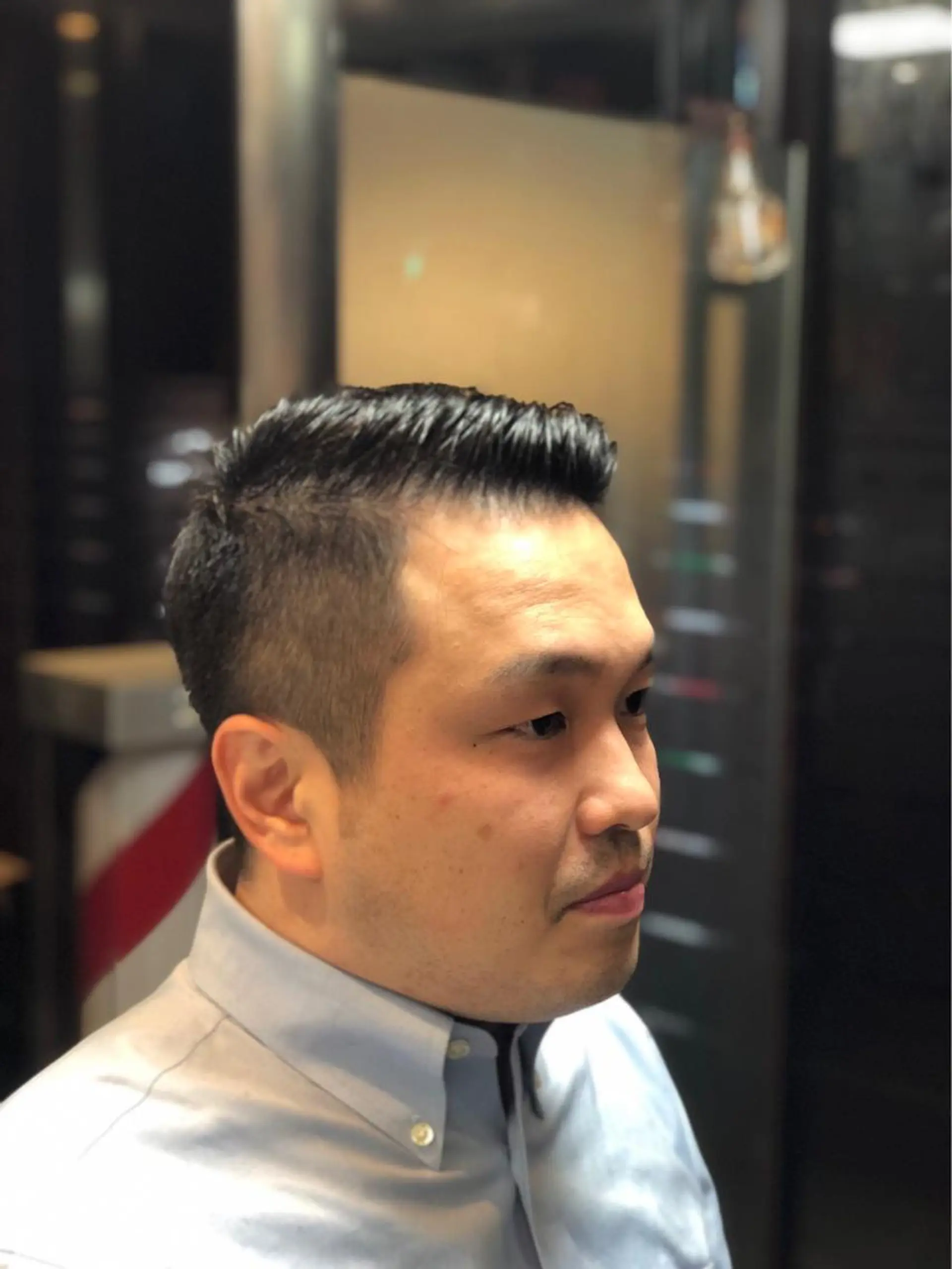 ショート メンズ フェードカット 刈り上げ 【店長】福田 健人のヘアスタイル