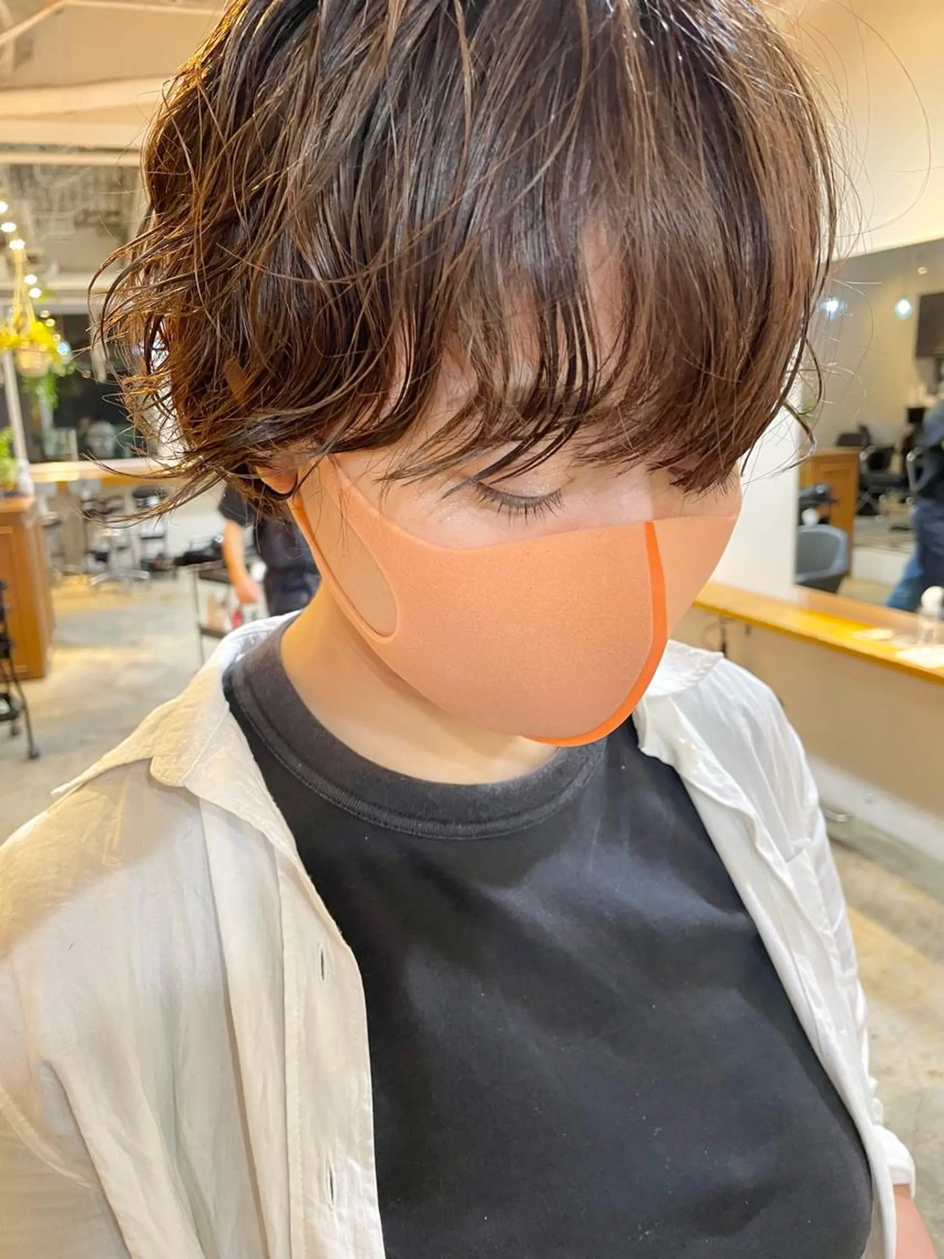 ショート パーマ ショートヘア カット パーマ トリートメント レイヤー／似合わせ TAKUYAのヘアスタイル