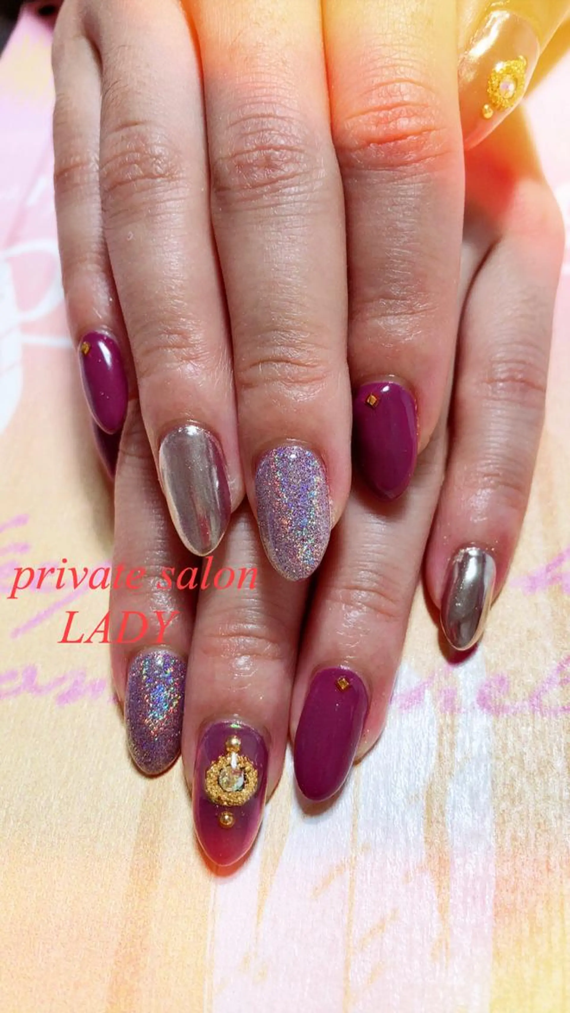 ネイル ハンドネイル 桜田 麻菜のネイルデザイン