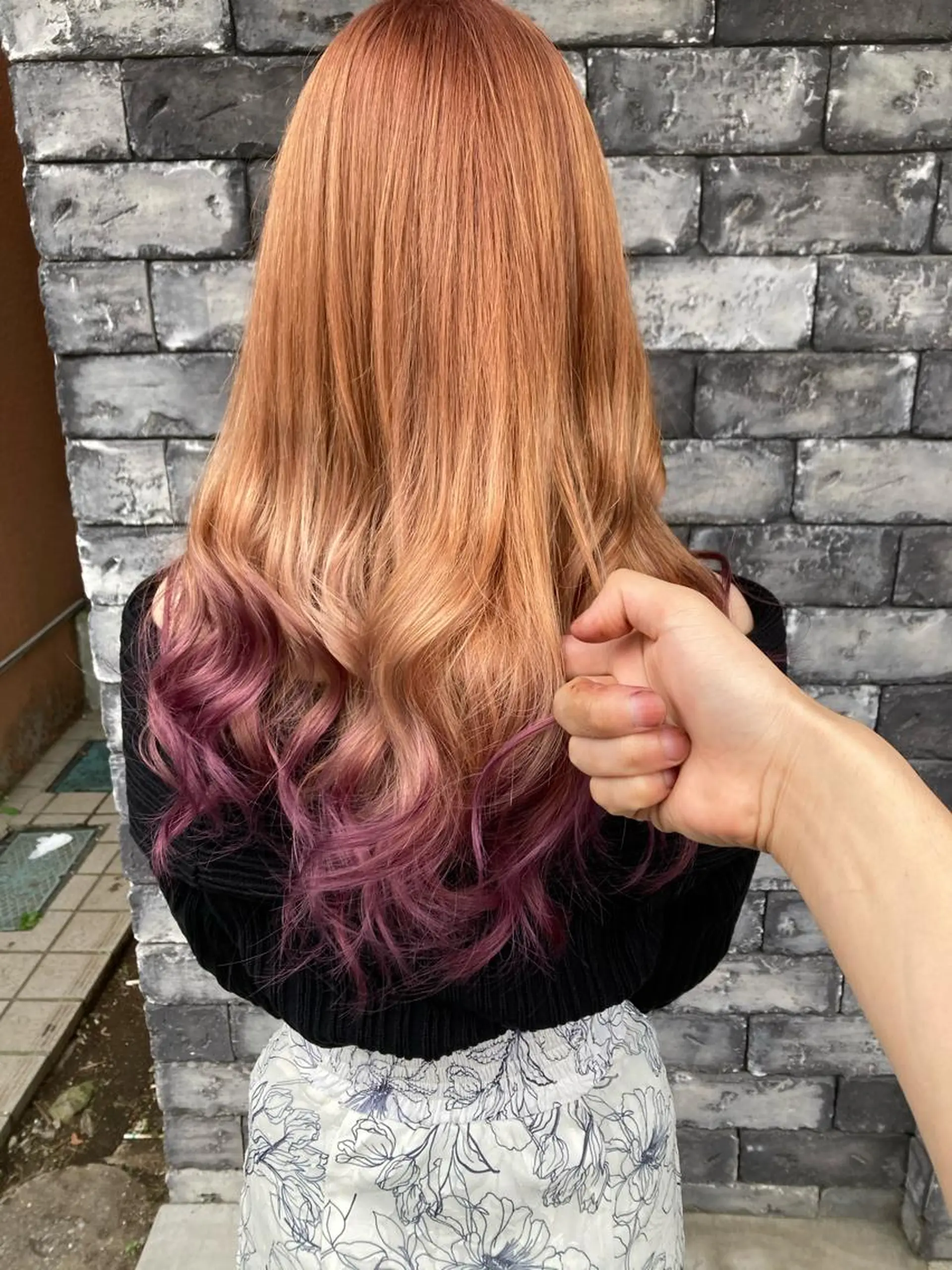 ロング カラー ヘアカラー トリートメント ヘアセット ✂️似合わせの魔術師 石田一樹✂️のヘアスタイル