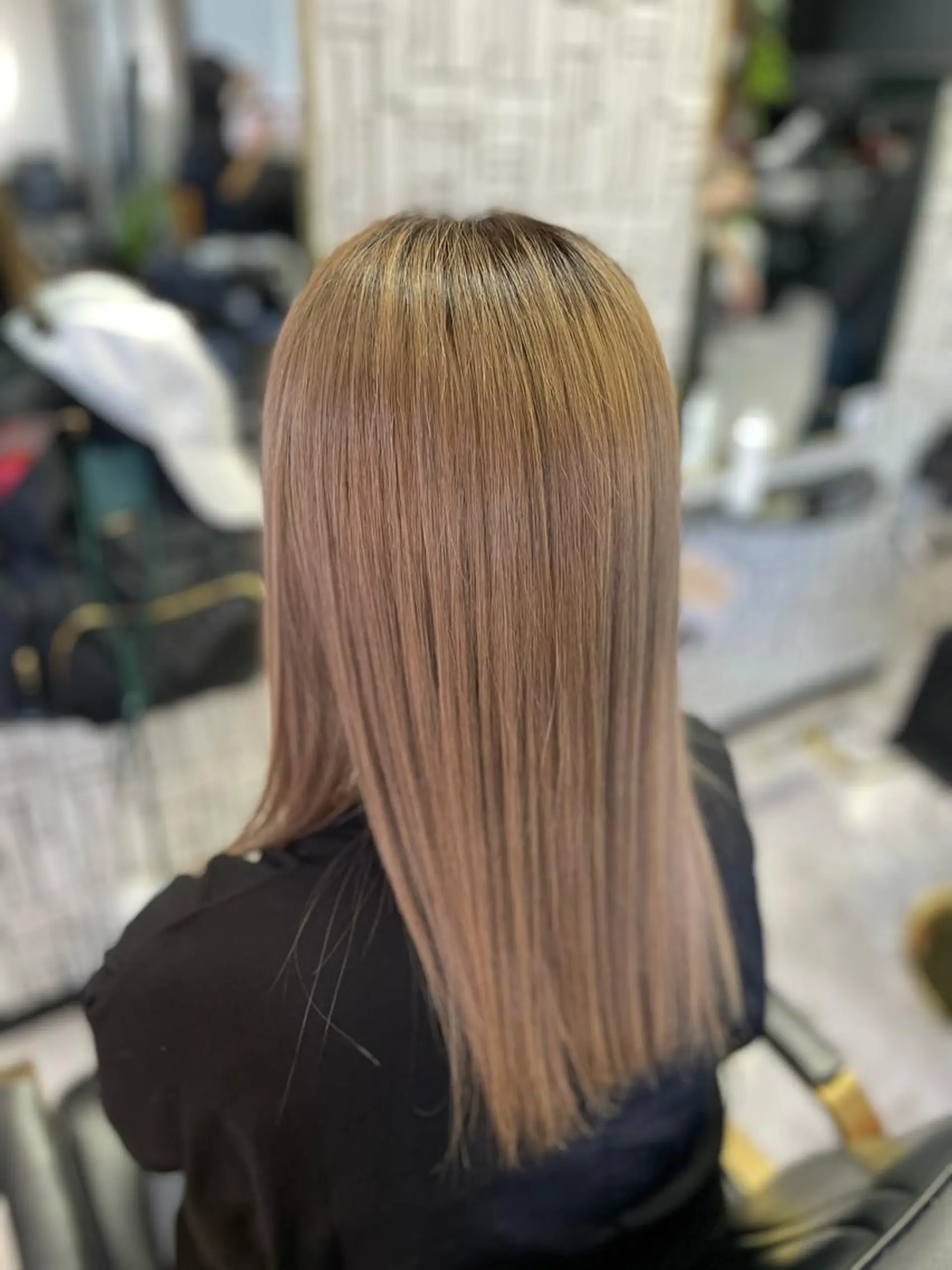 ロング 縮毛矯正 トリートメント カット 縮毛矯正 トリートメント 篠原 侑作のヘアスタイル