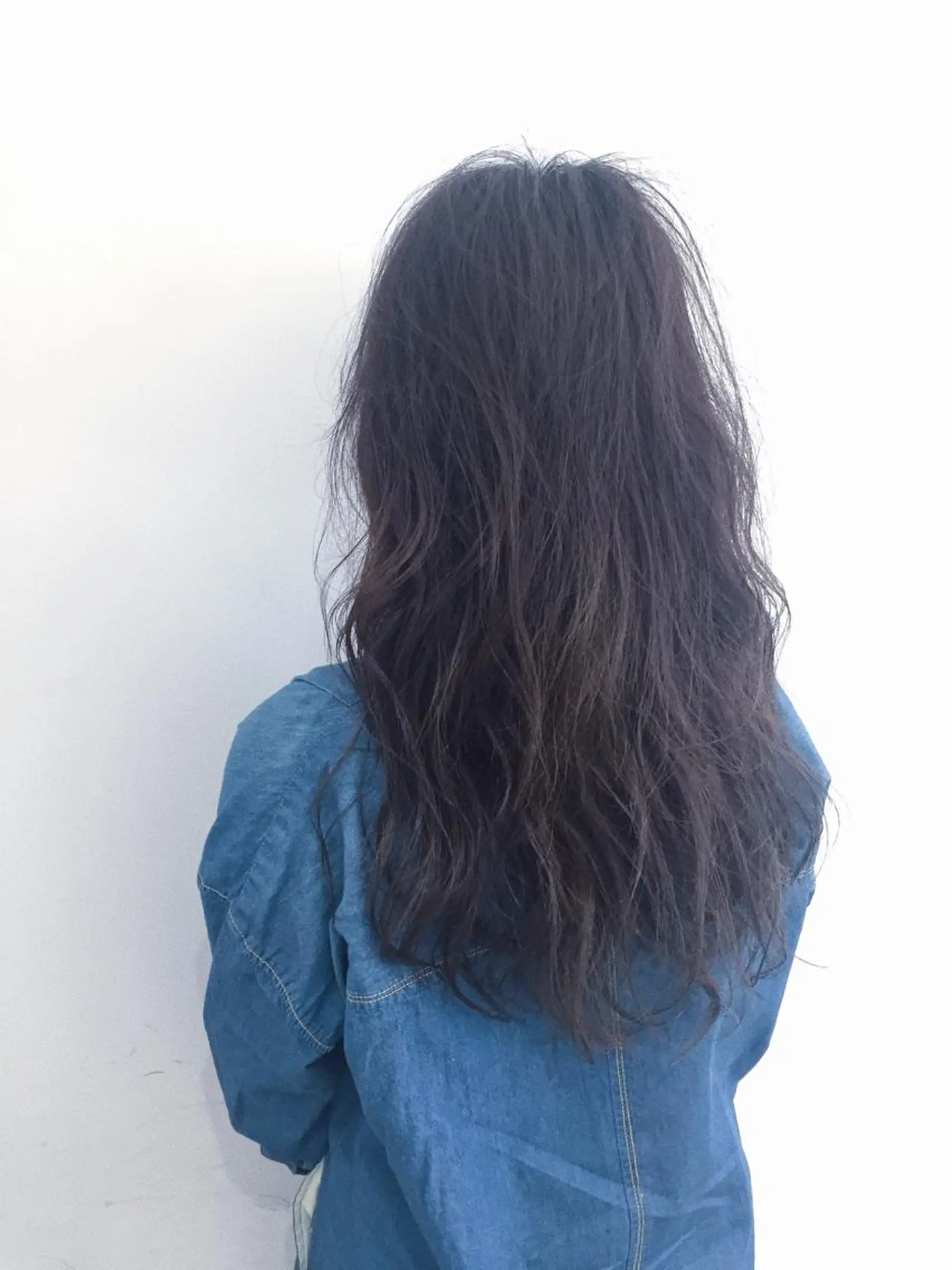 セミロング セミロングパーマ 佐藤 旭のヘアスタイル