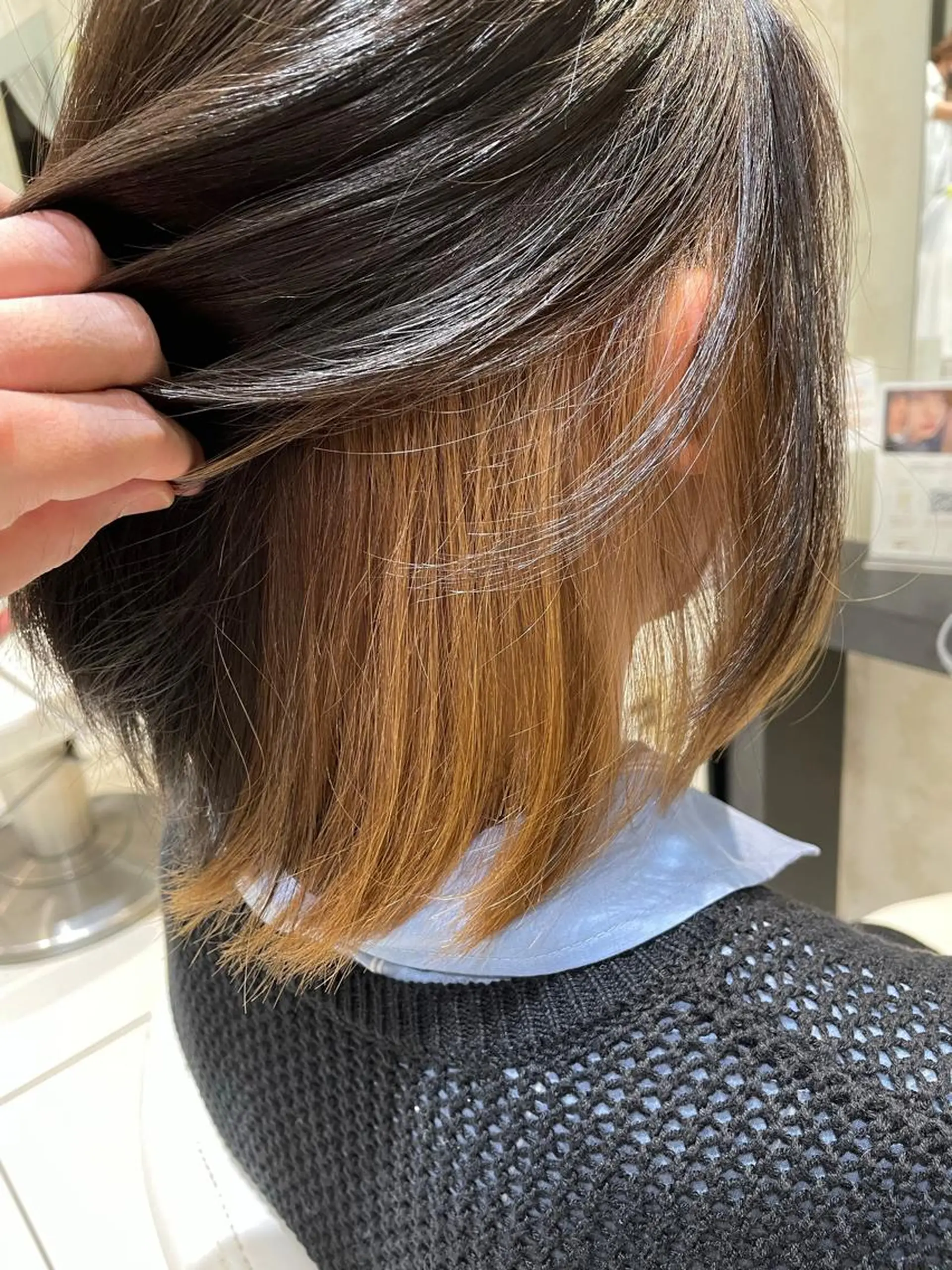 カラー ヘアカラー 渡辺 広輝のヘアスタイル