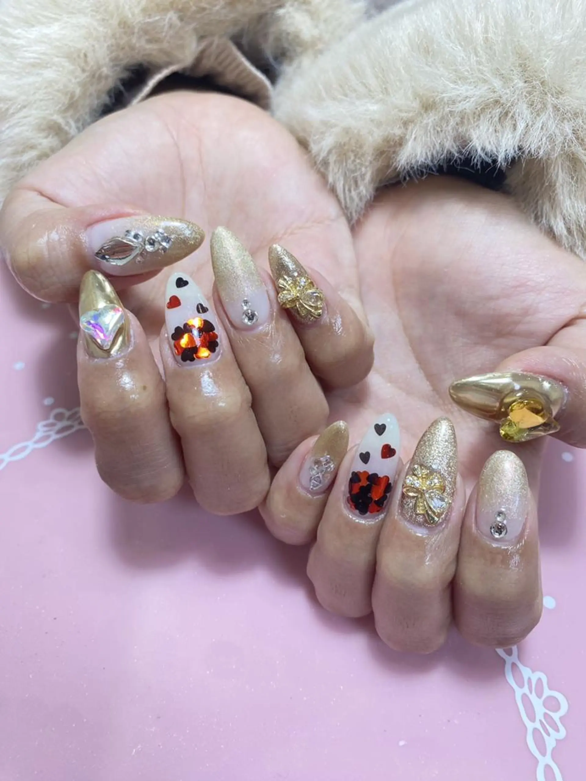 ネイル ハンドネイル DEMAIN- 🌹のネイルデザイン