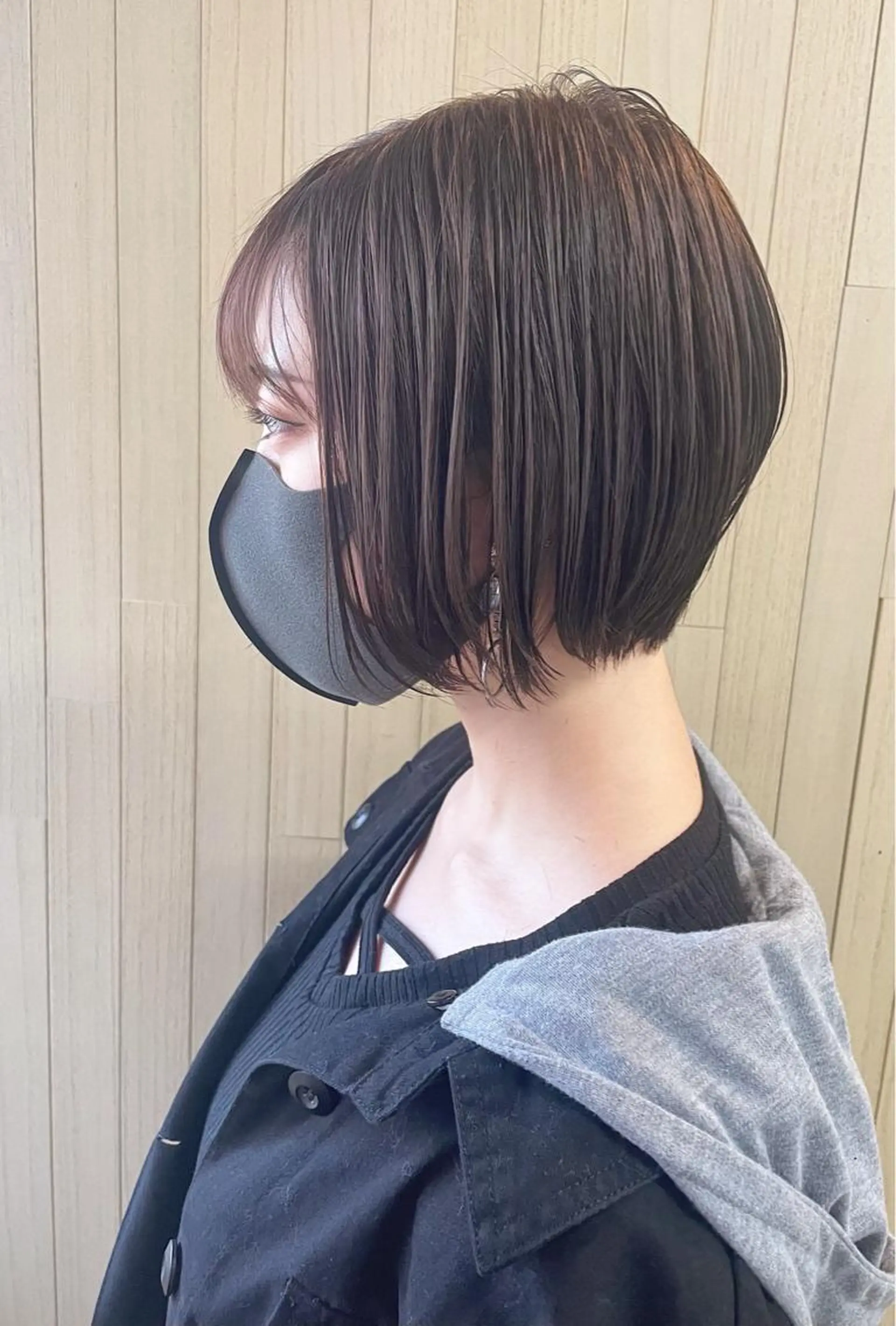 ミディアム カラー ケアブリーチ /髪質 改善/古橋圭史郎のヘアスタイル