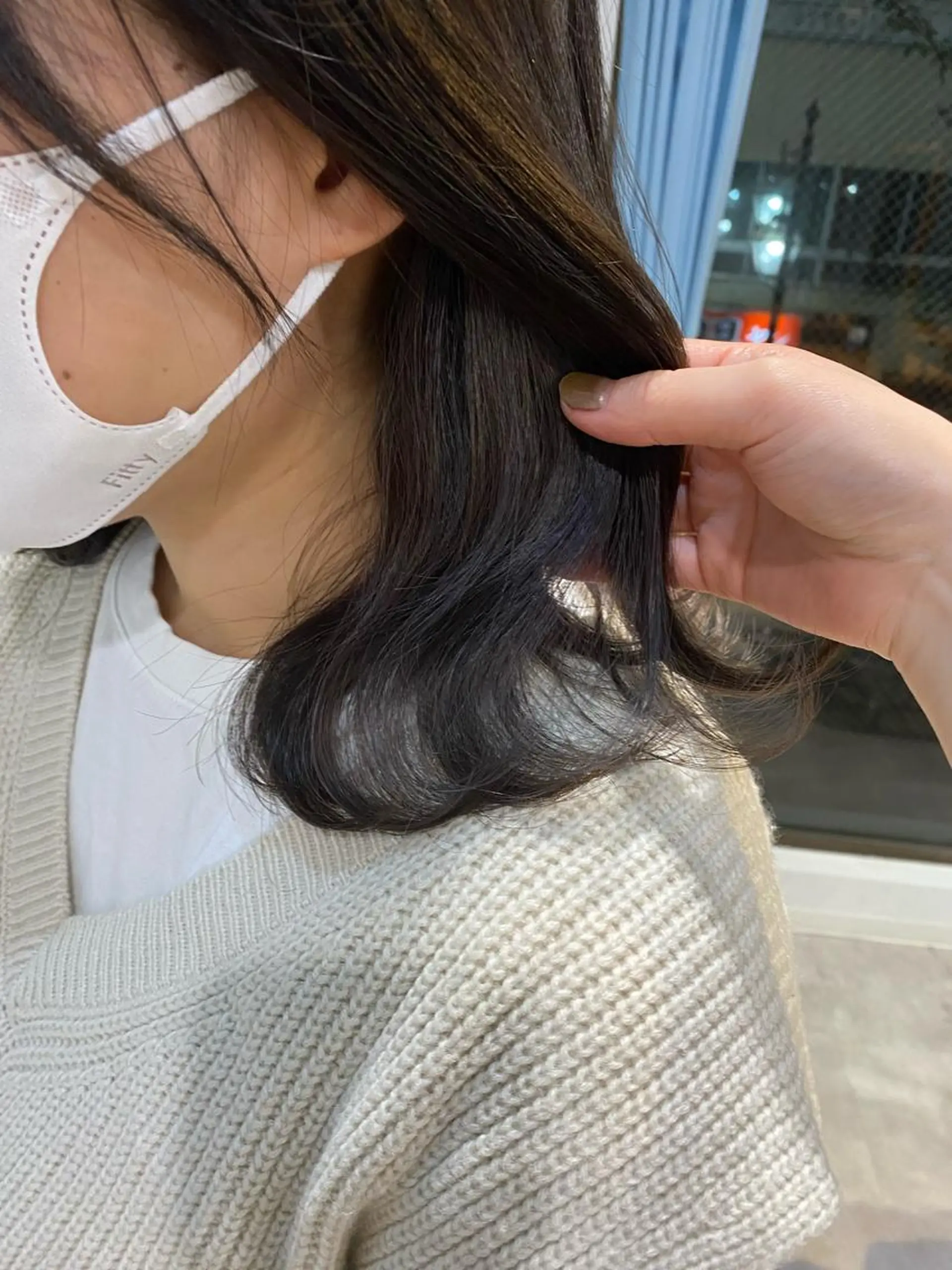 ミディアム GO TODAY SHAiRE SALON 原宿Stella店所属・𓍯柔らかhair 𓍯 yukinoのヘアスタイル