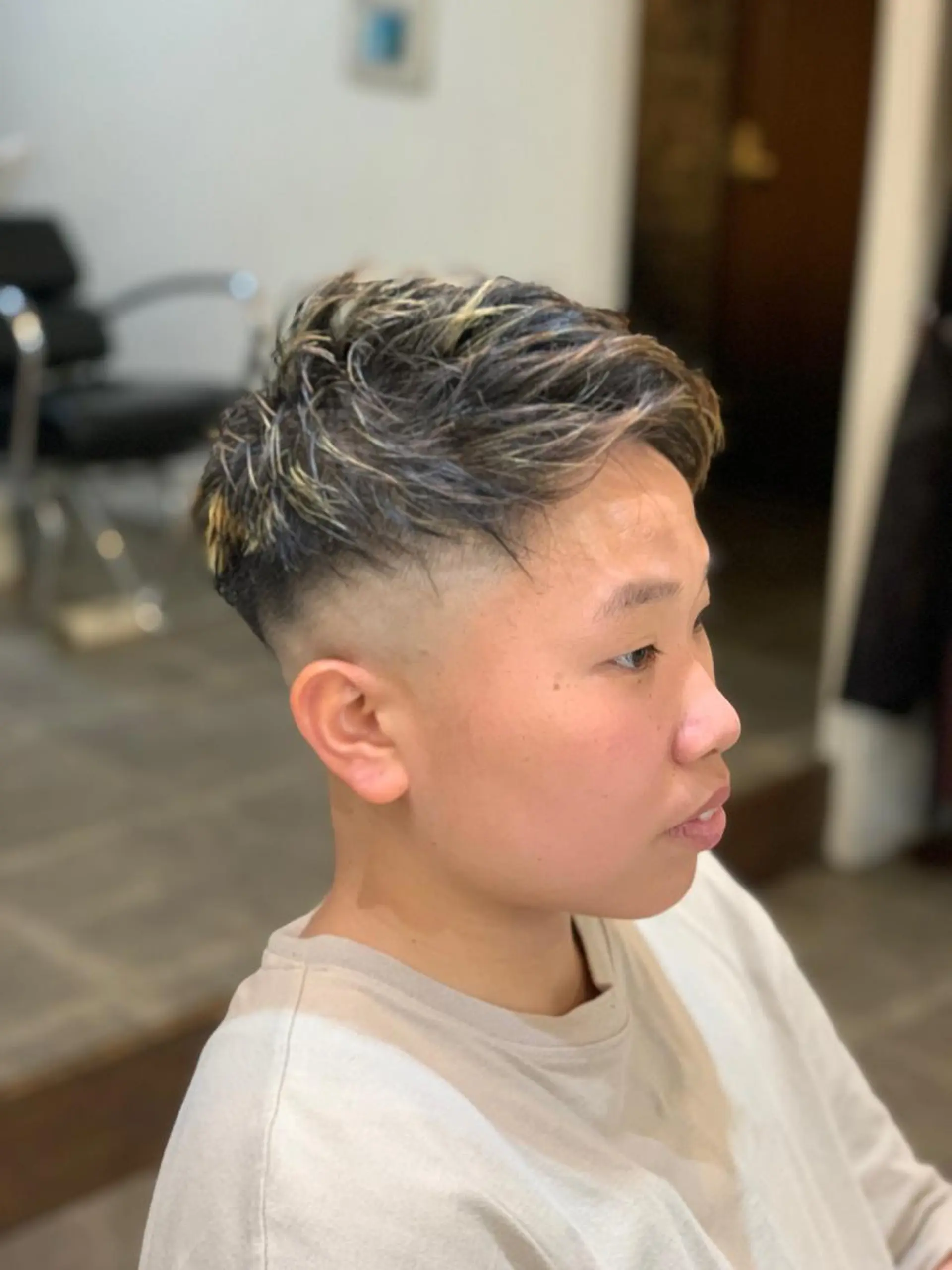 ショート メンズ CECIL hair なんば店所属・メンズパーマ 艶髪☆店長☆有馬のヘアスタイル