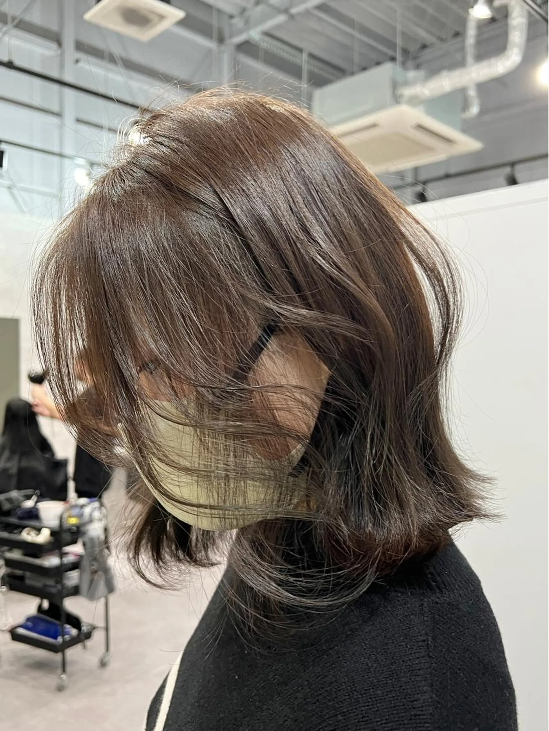 ショート カラー ブリーチ ブラウンカラー ダブルカラー ハイトーンカラー 外国人風カラー Via officialのヘアスタイル