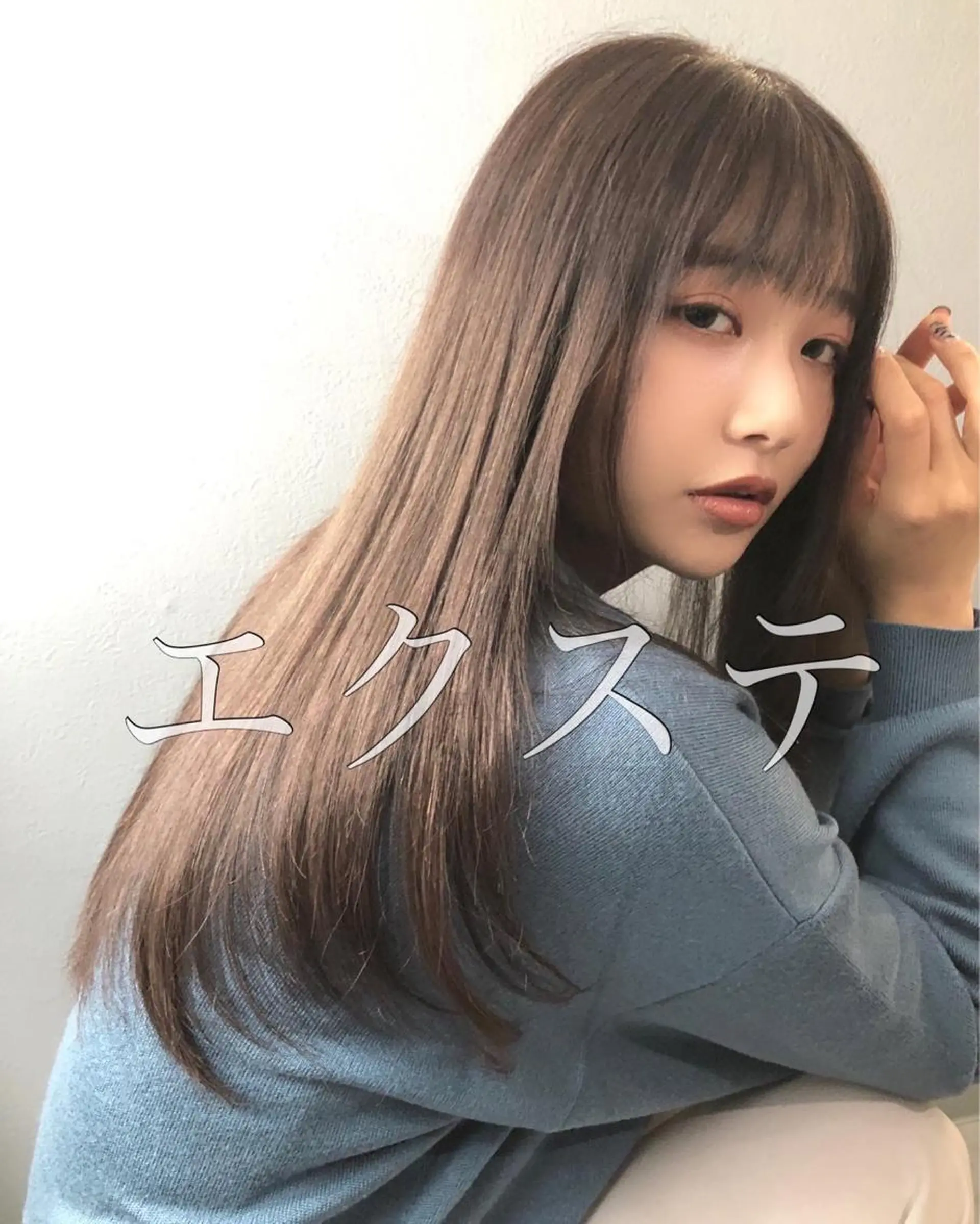 ミディアム エクステ Hair mission【ヘアーミッション】心斎橋所属・エクステ／レイヤー 落合/心斎橋のヘアスタイル