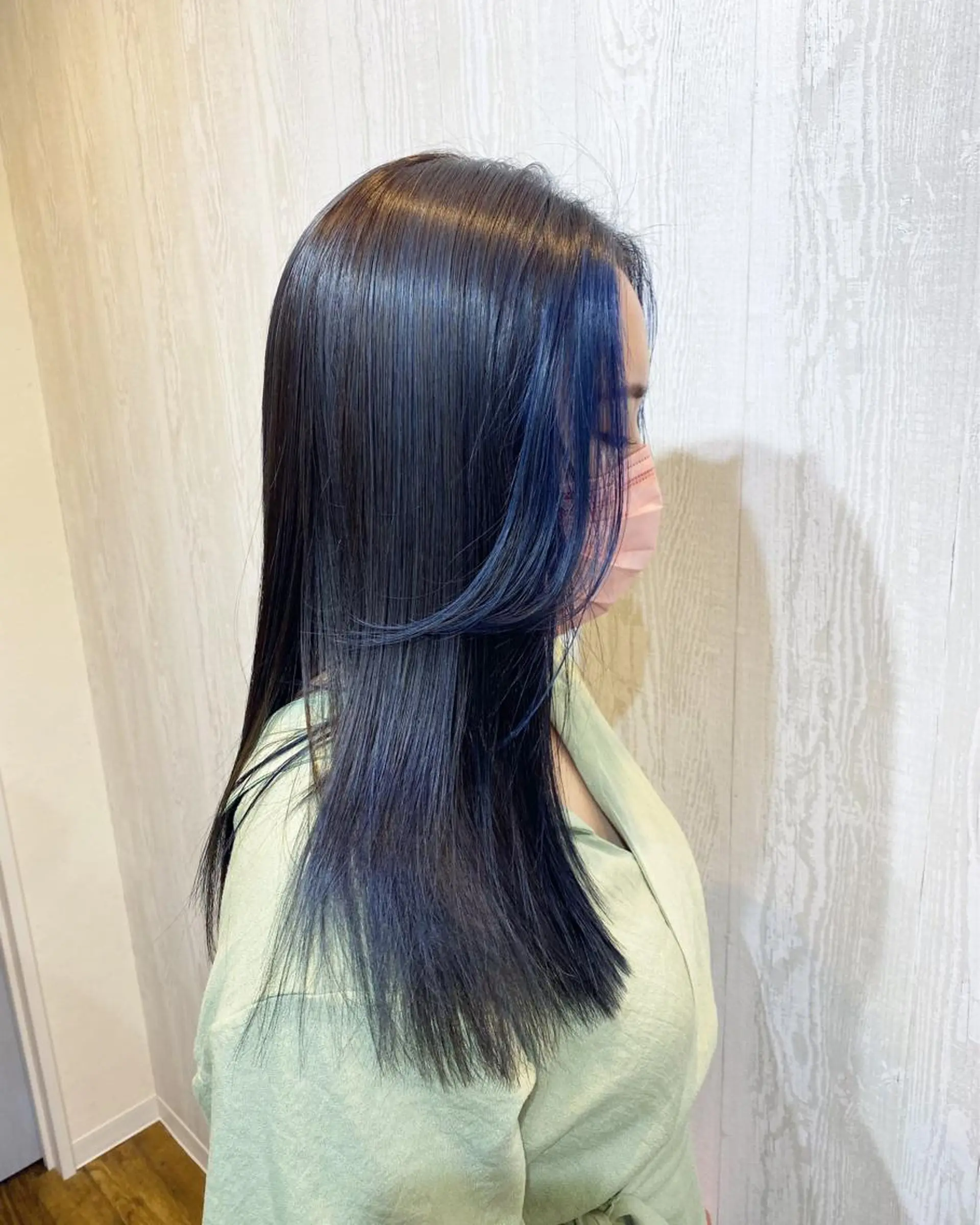 セミロング カラー パーマ カット ヘアカラー トリートメント TELA HAIR 土浦所属・TELA HAIR 副代表 岡田のヘアスタイル