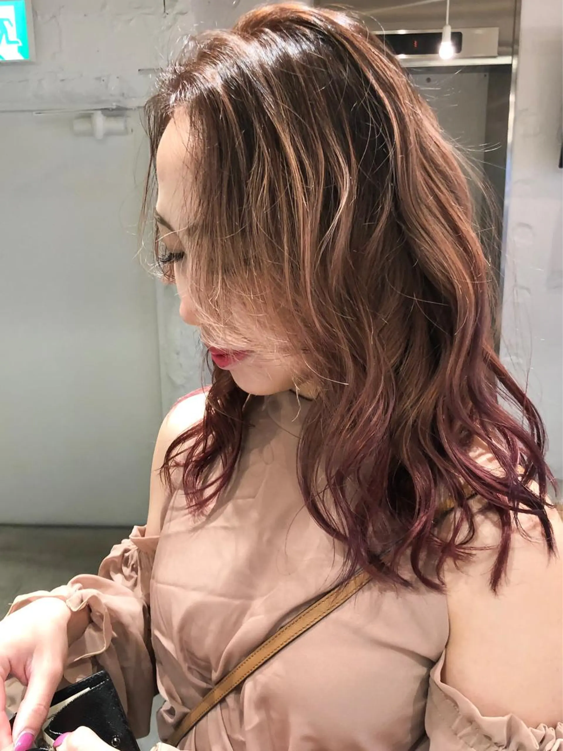 セミロング カラー welring hair salon所属・welring hair salonのヘアスタイル