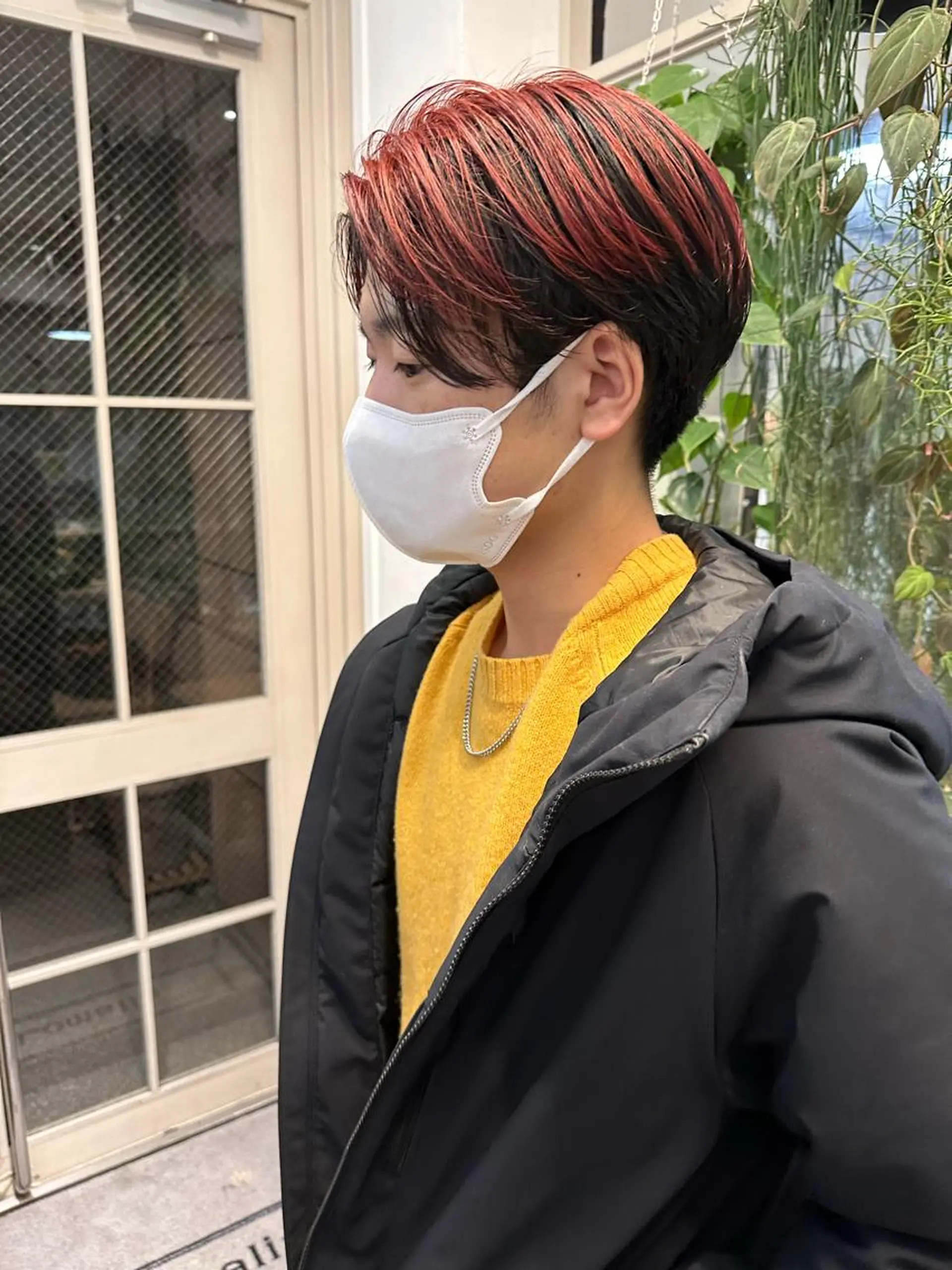 カラー メンズ REINA☁️透明感 カラー/ぷつっと♡のヘアスタイル