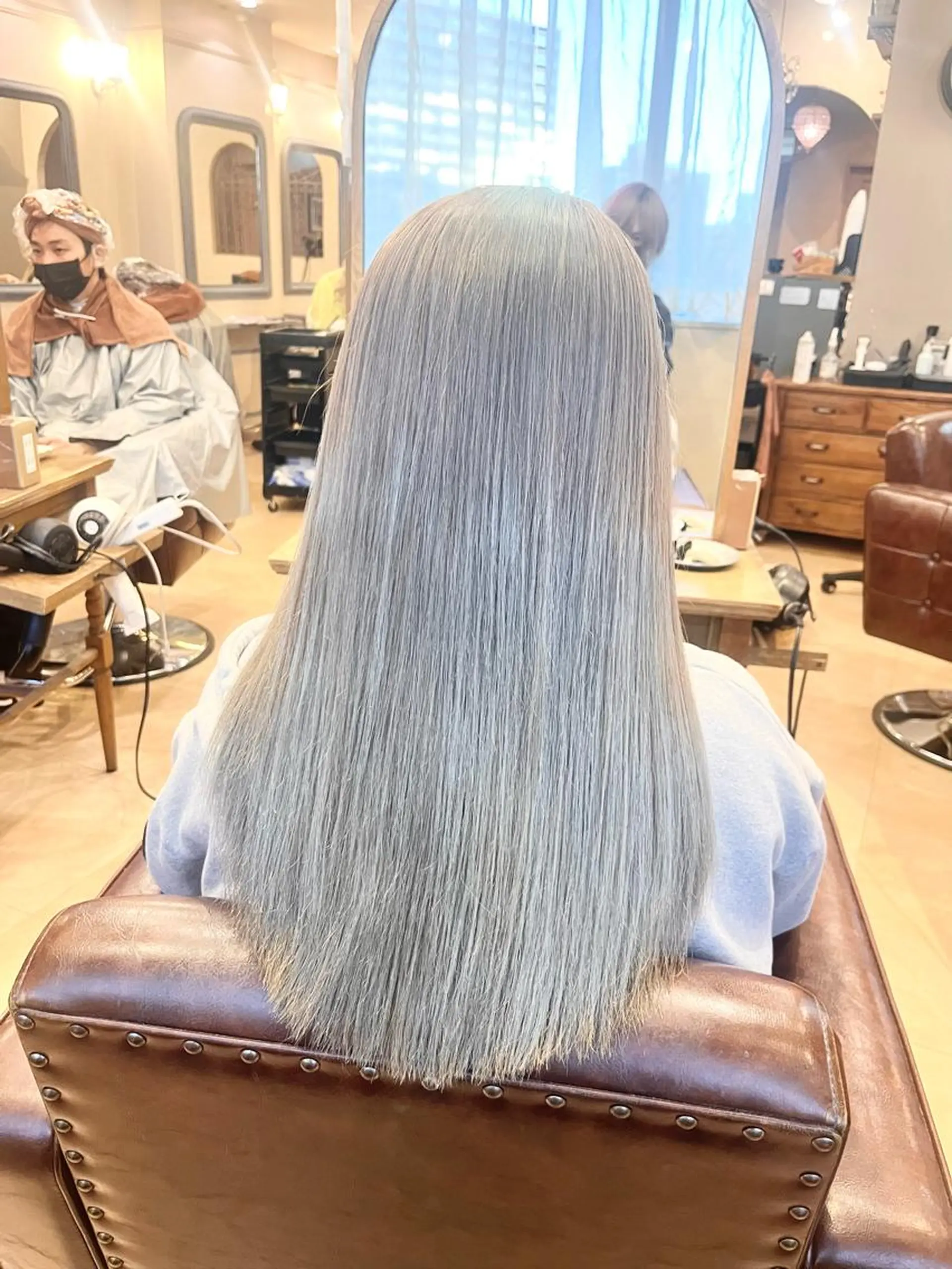 ロング カラー ヘアアレンジ S.BLOOM 川崎 翔哉のヘアスタイル