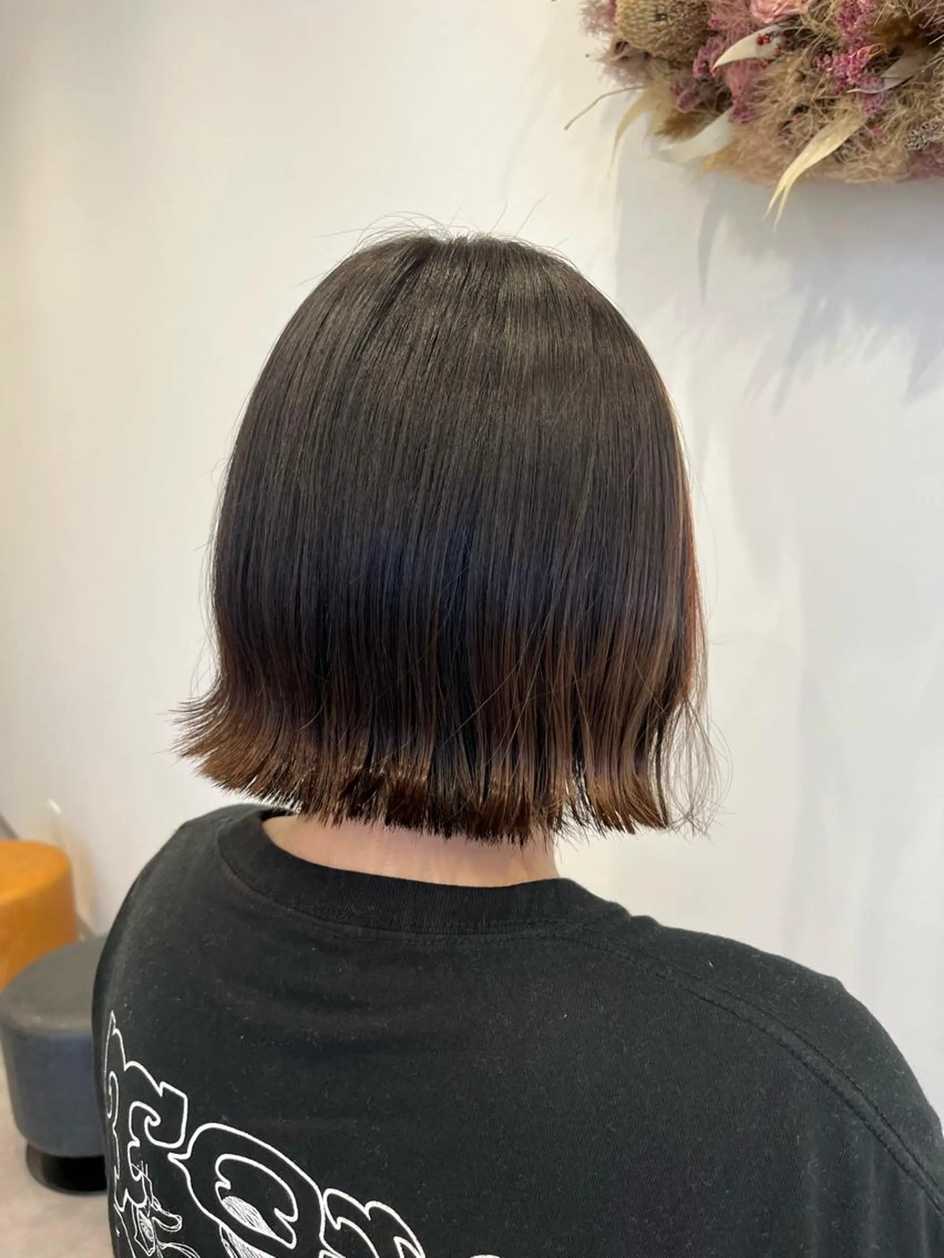 ミディアム ボブ 齋藤 智佳のヘアスタイル