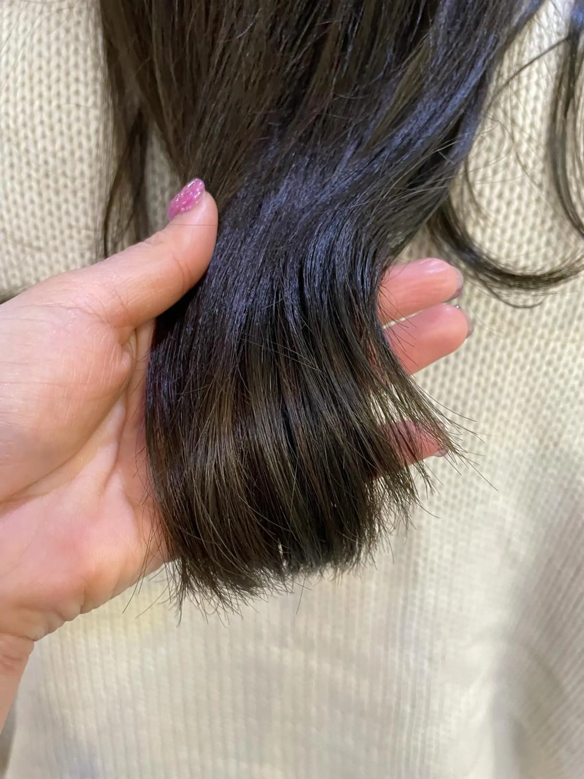 ロング カラー silo所属・silo MOKA 顔周りカット🦦のヘアスタイル