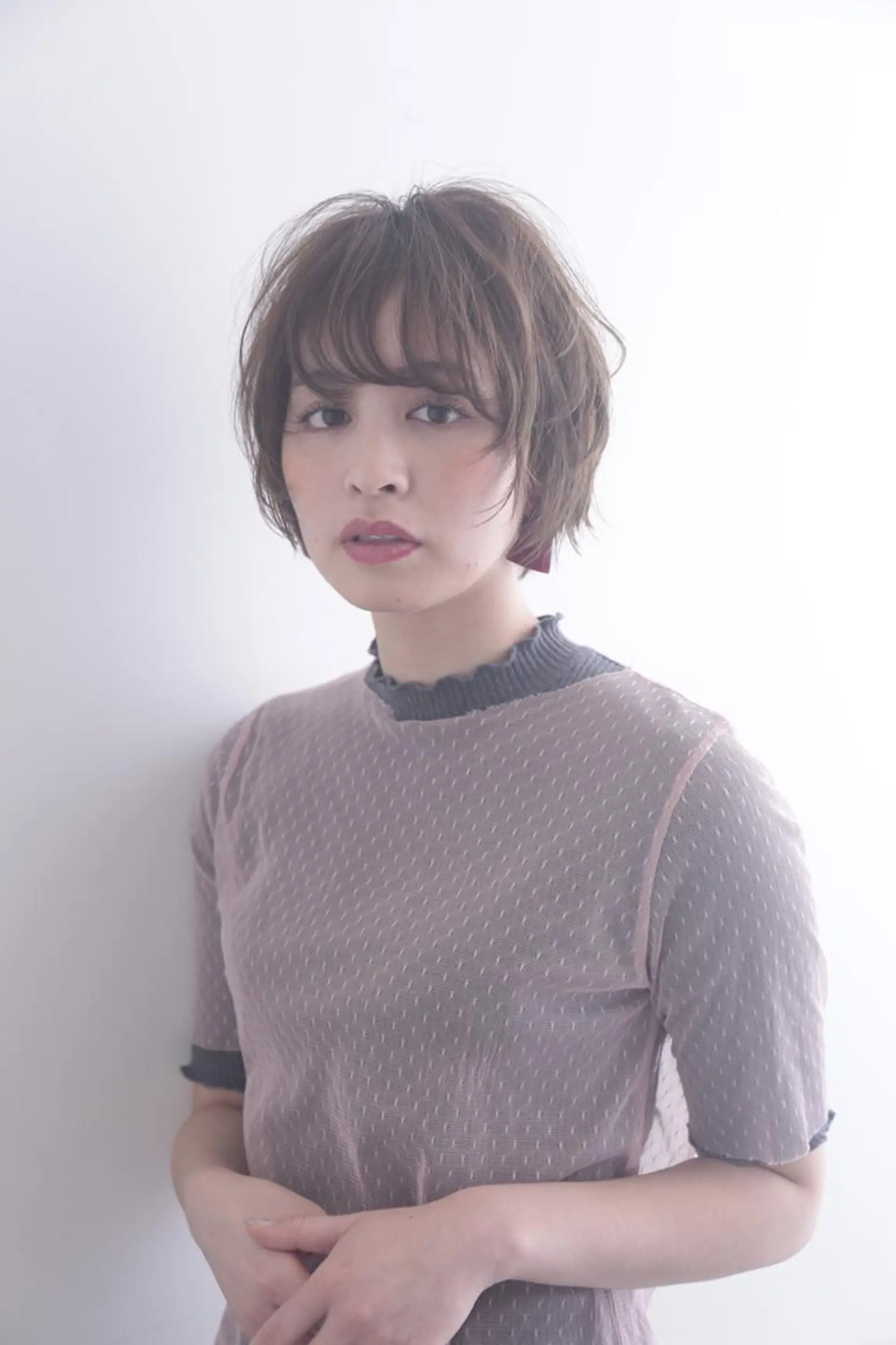 ショート カラー 羽田 ひろむのヘアスタイル